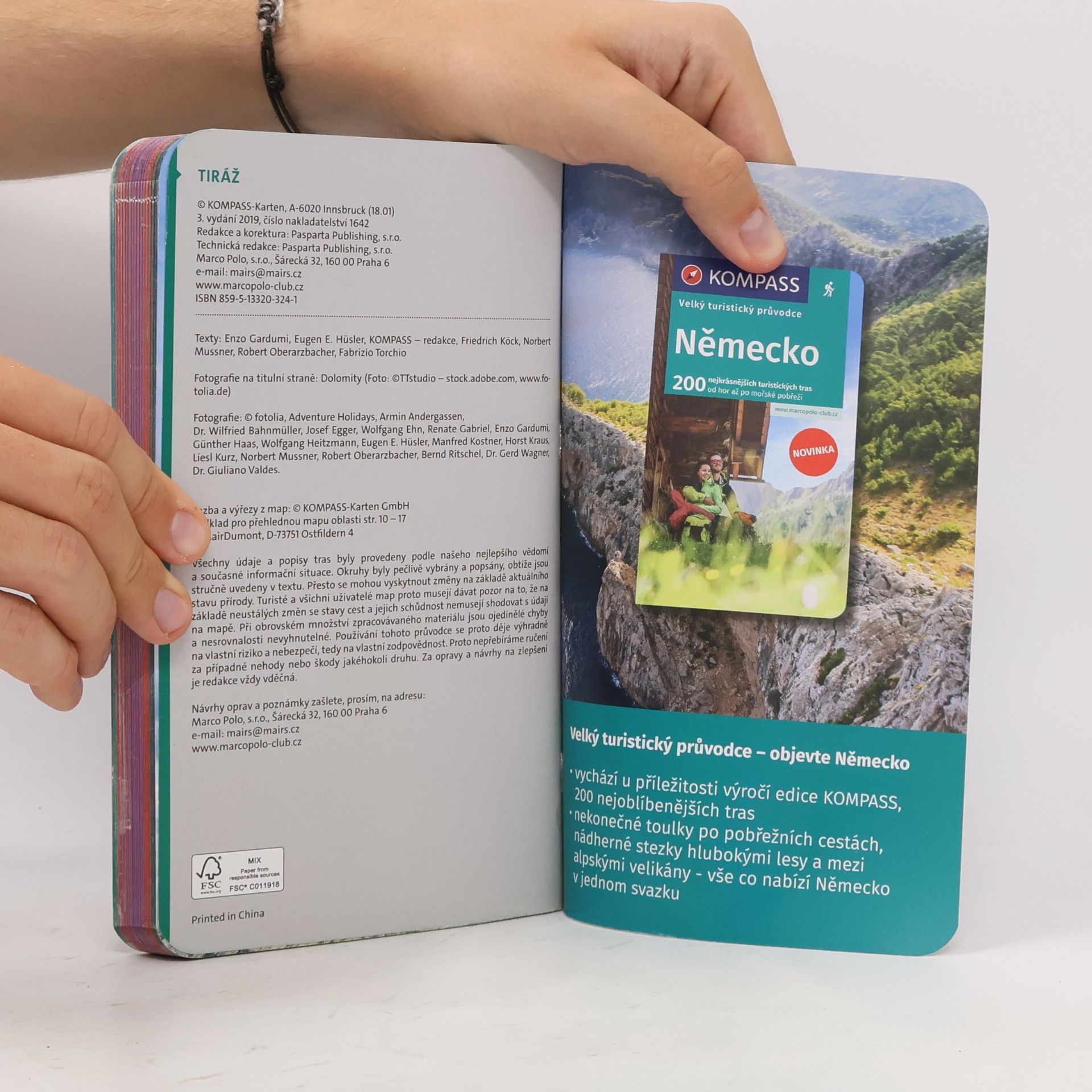 Kolektiv autorů Dolomity. Velký turistický průvodce