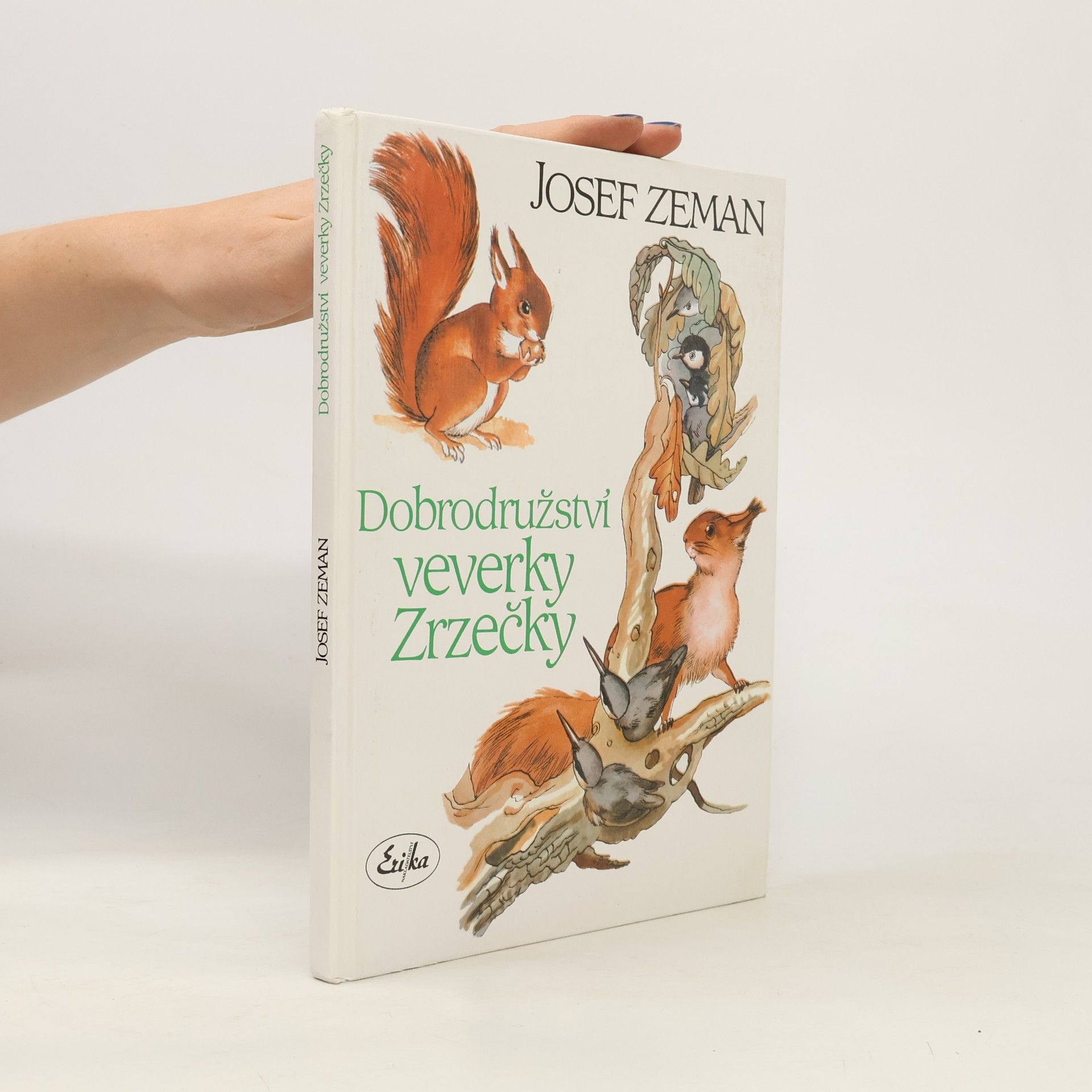 Josef Zeman Dobrodružství veverky Zrzečky