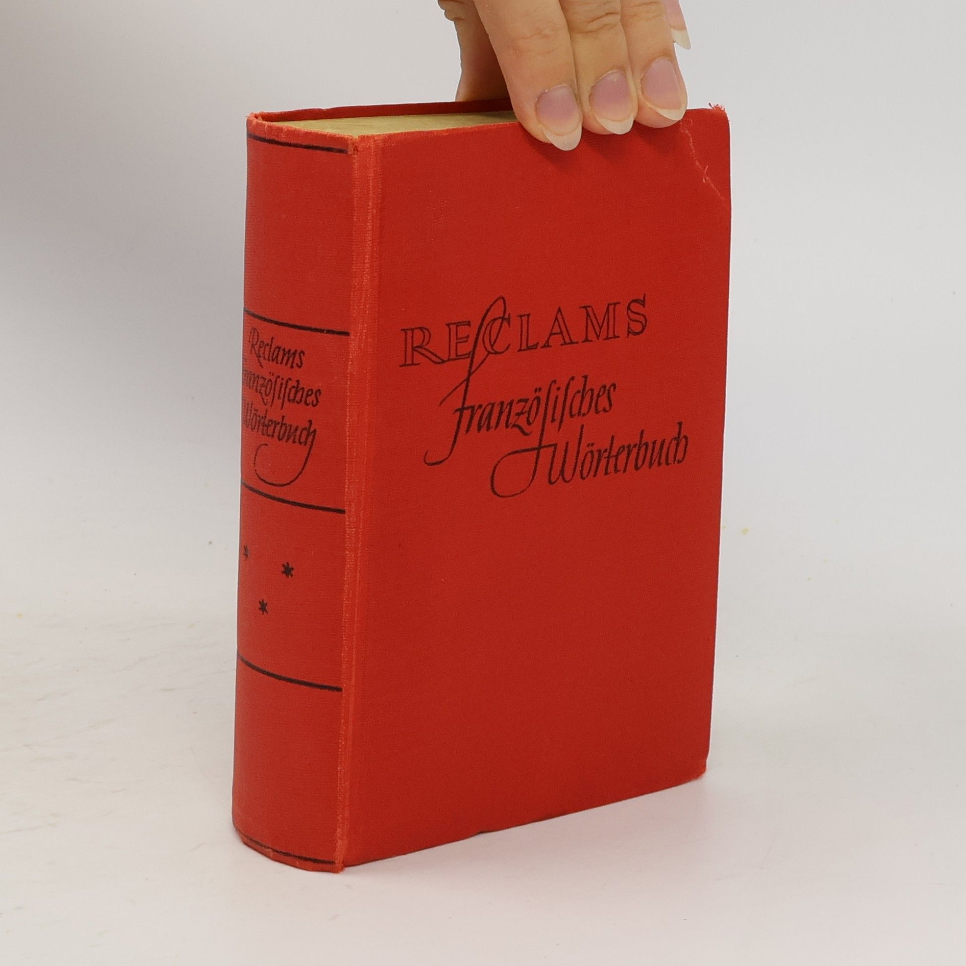 Friedrich Kohler Reclams französisches Wörterbuch