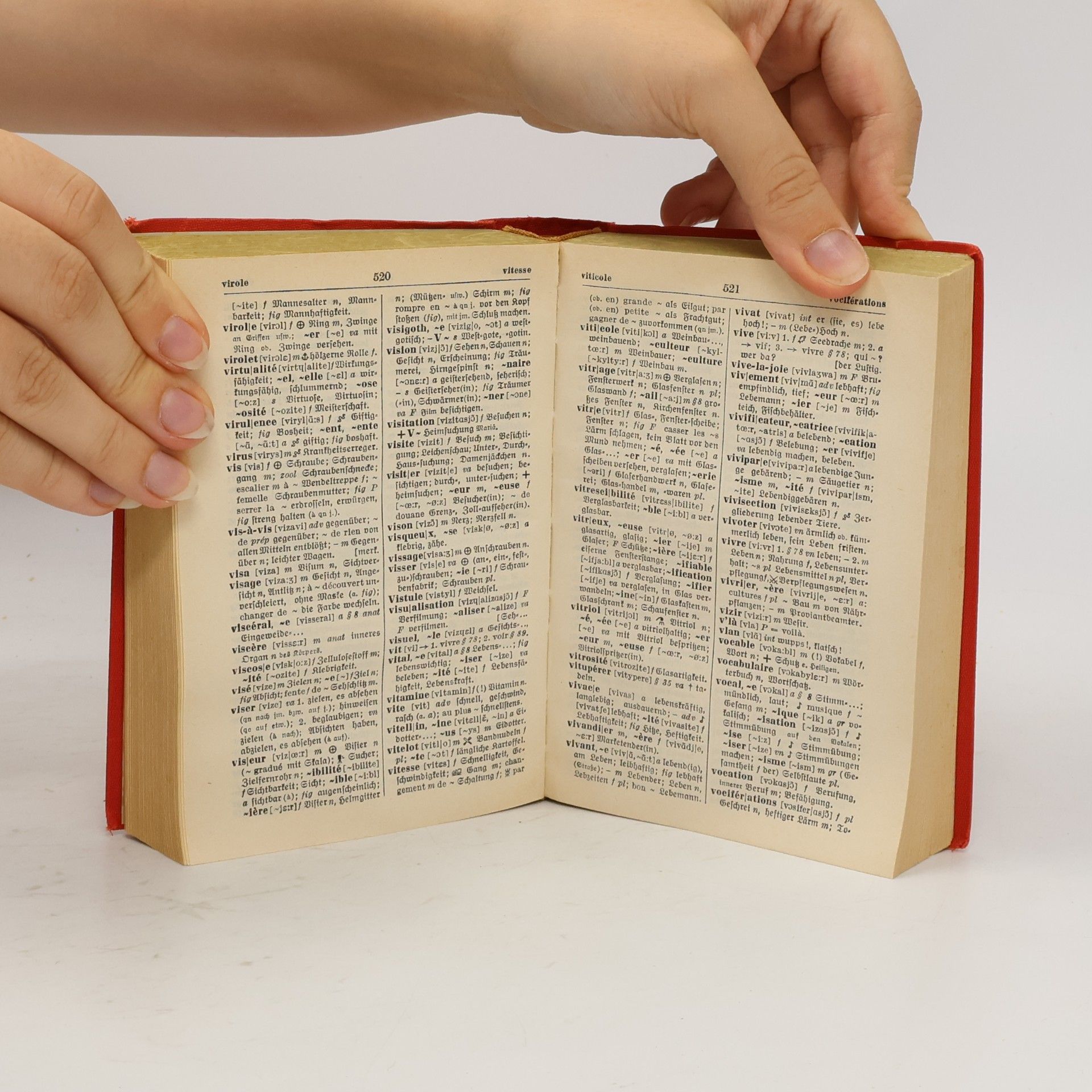 Friedrich Kohler Reclams französisches Wörterbuch