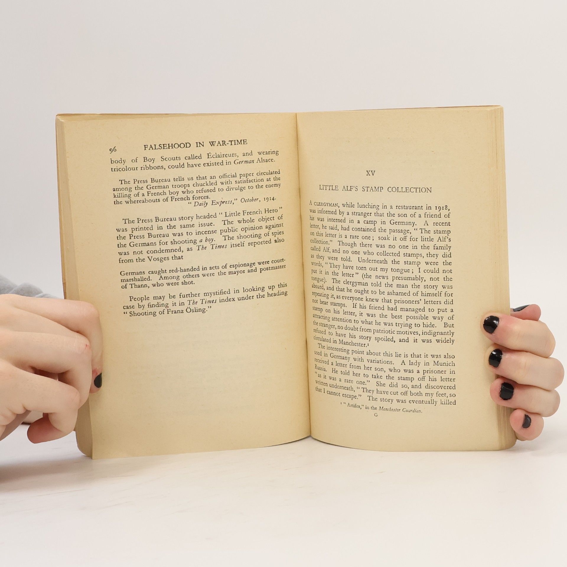 Arthur Ponsonby Falsehood in Wartime