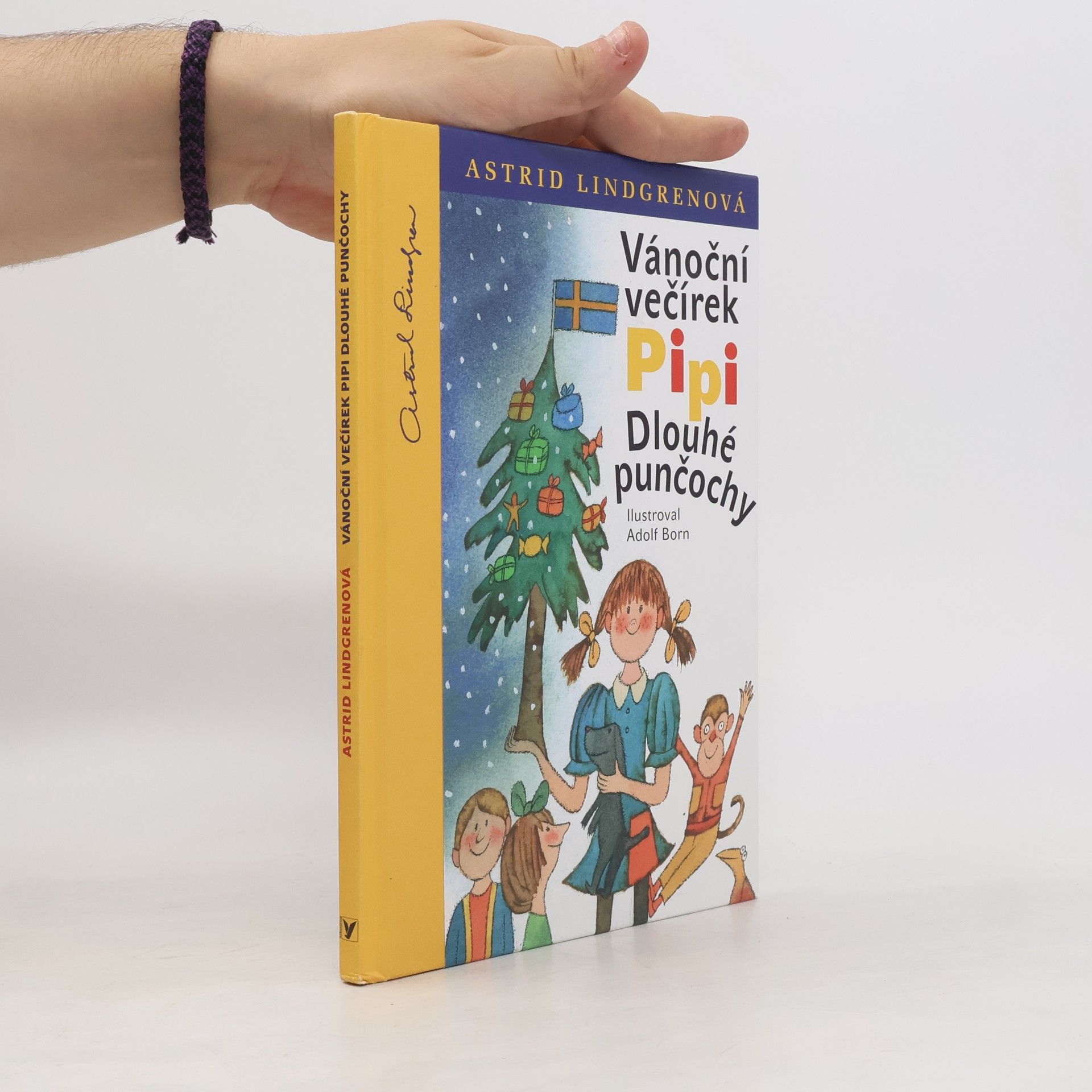 Astrid Lindgren Vánoční večírek Pipi Dlouhé punčochy