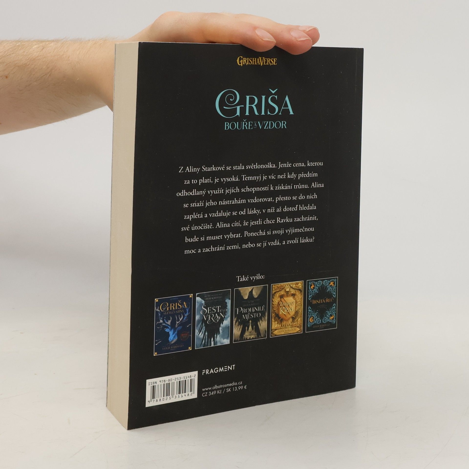 Leigh Bardugo Griša. Bouře a vzdor