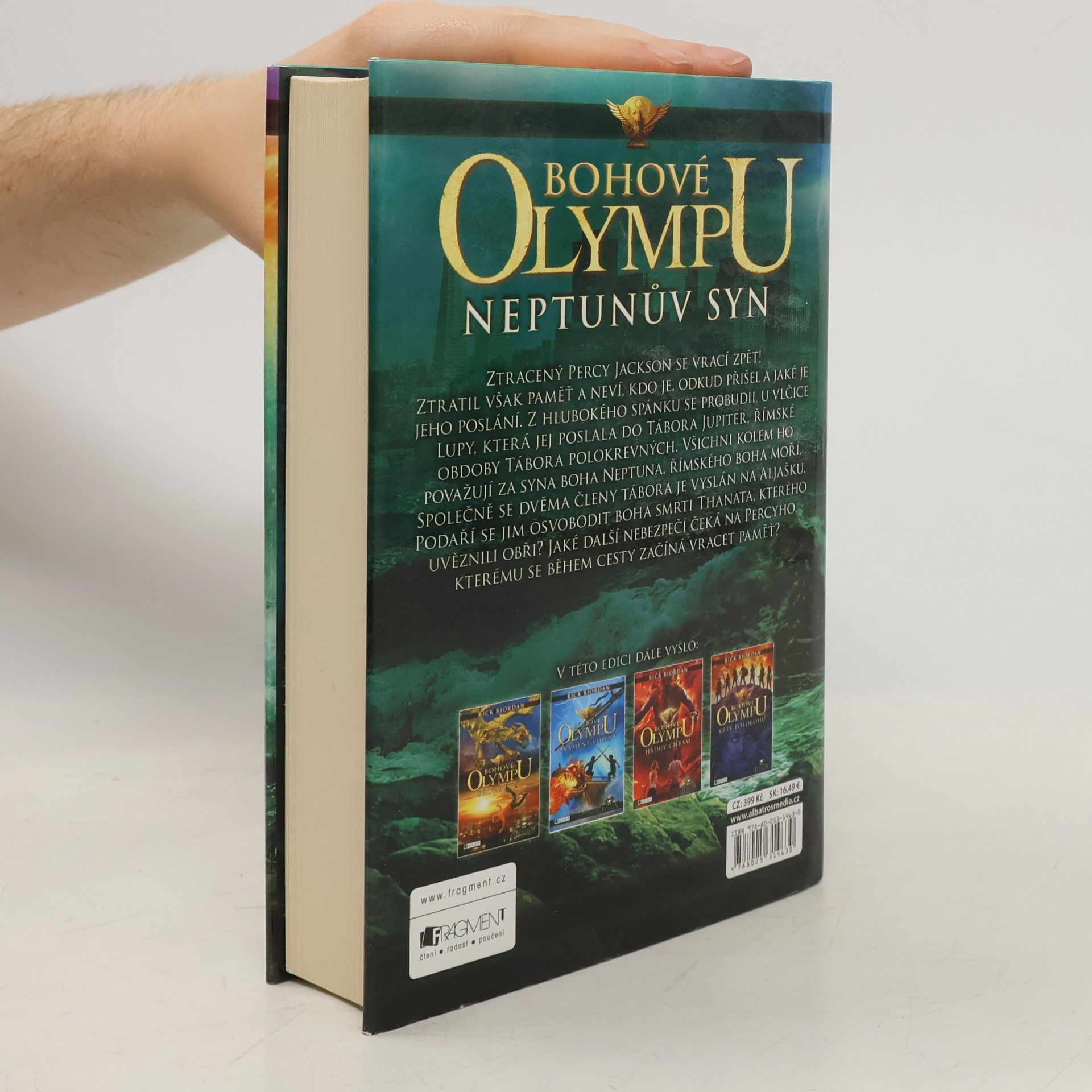 Rick Riordan Bohové Olympu. Neptunův syn