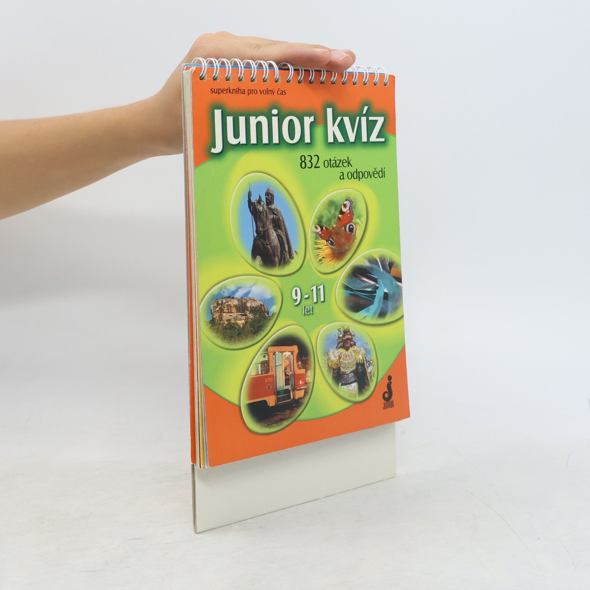 Martin Birás Junior kvíz : 9-11 let : 832 otázek a odpovědí : superkniha pro volný čas