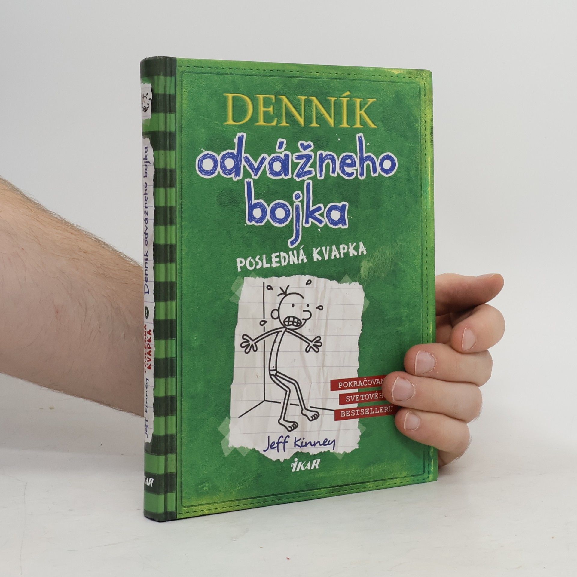 Jeff Kinney Denník odvážného bojka - Posledná kvapka