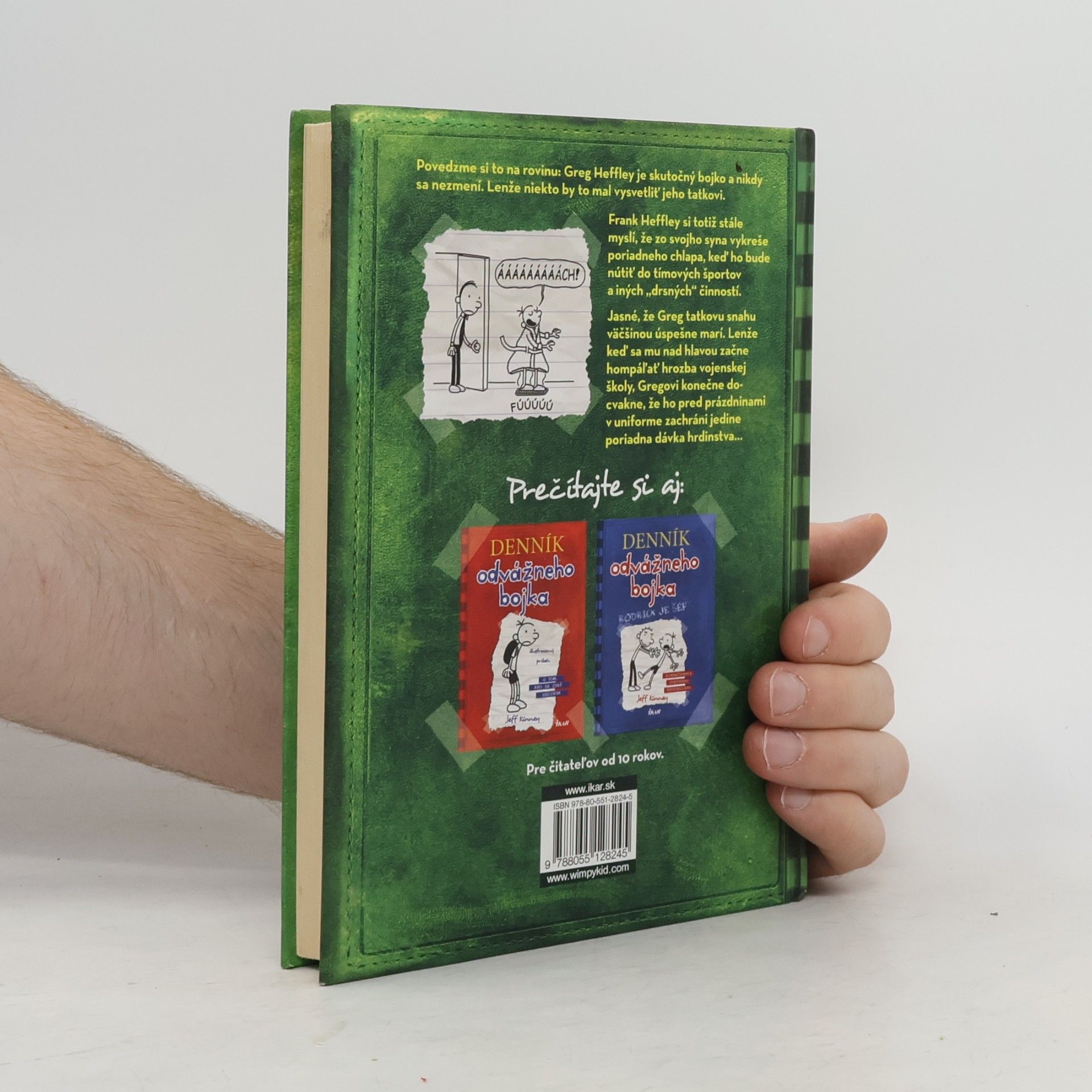 Jeff Kinney Denník odvážného bojka - Posledná kvapka