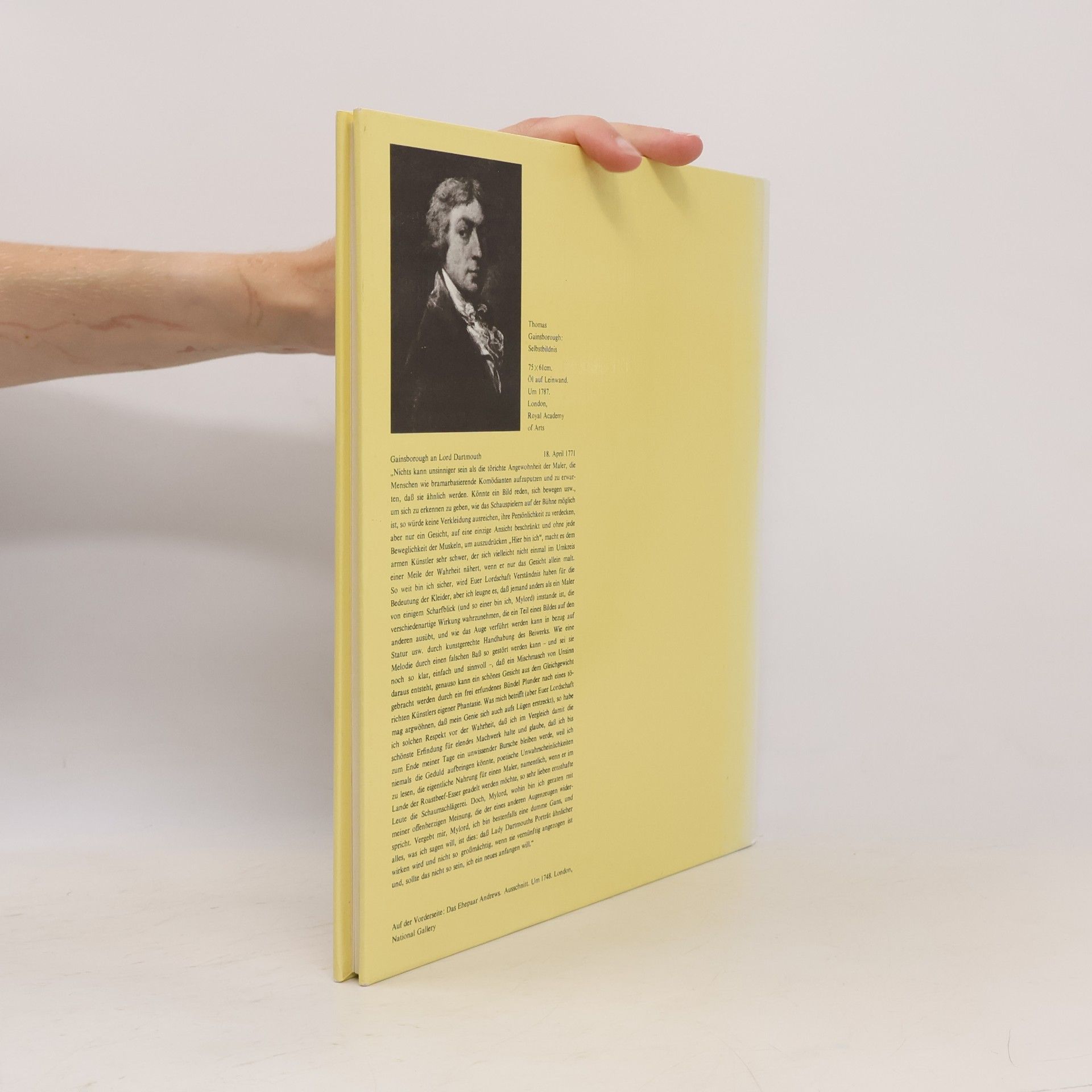 Gyorgy Kelényi Welt der Kunst. Thomas Gainsborough