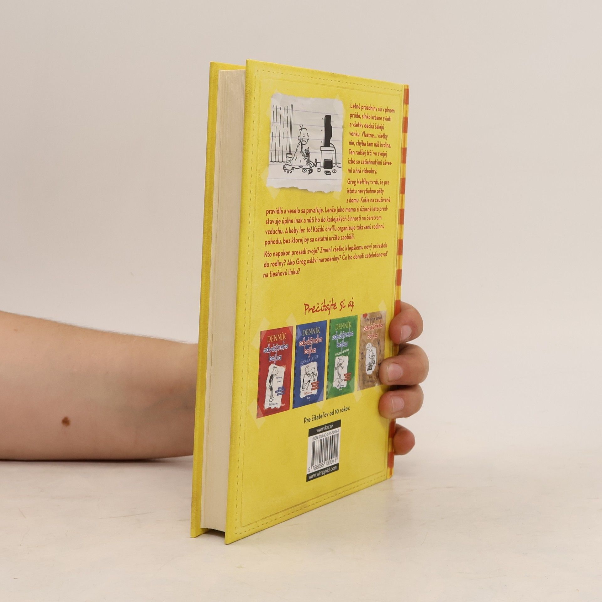 Jeff Kinney Denník odvážneho bojka 4: Prázdniny pod psa