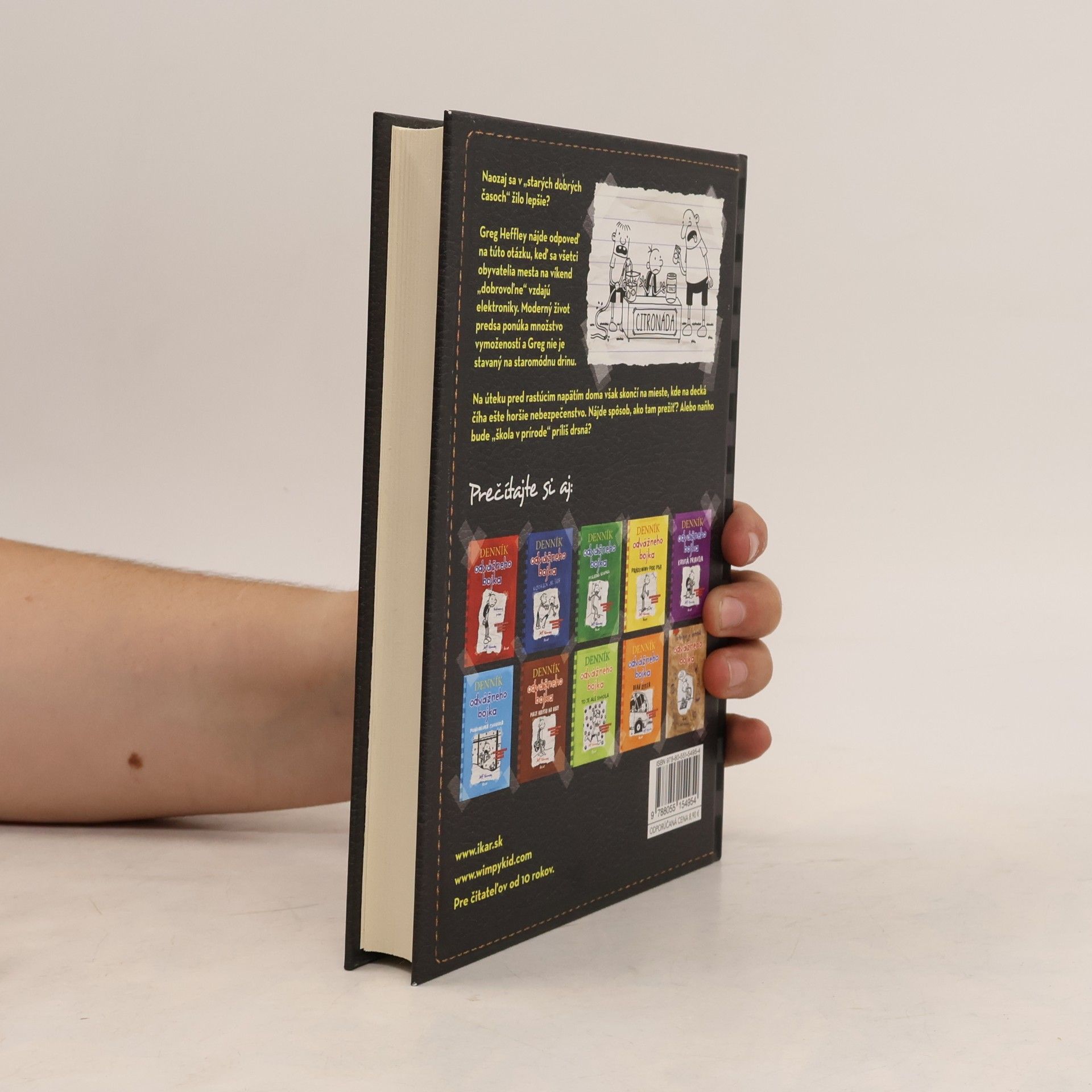 Jeff Kinney Denník odvážneho bojka 10. Drsná škola