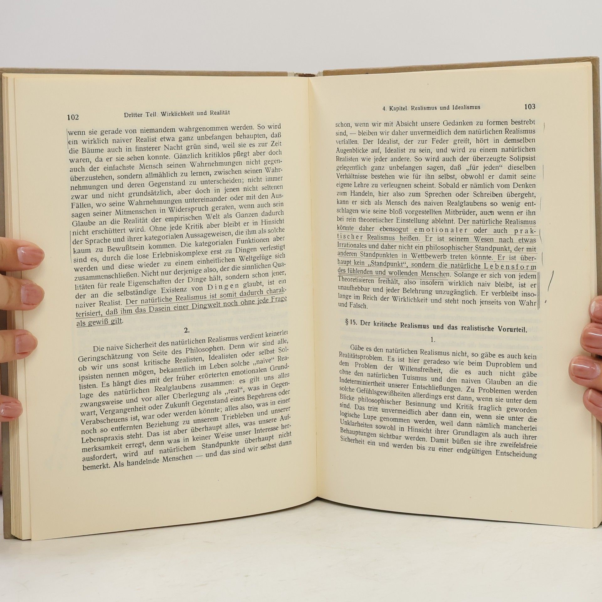 Robert Reininger Metaphysik der Wirklichkeit