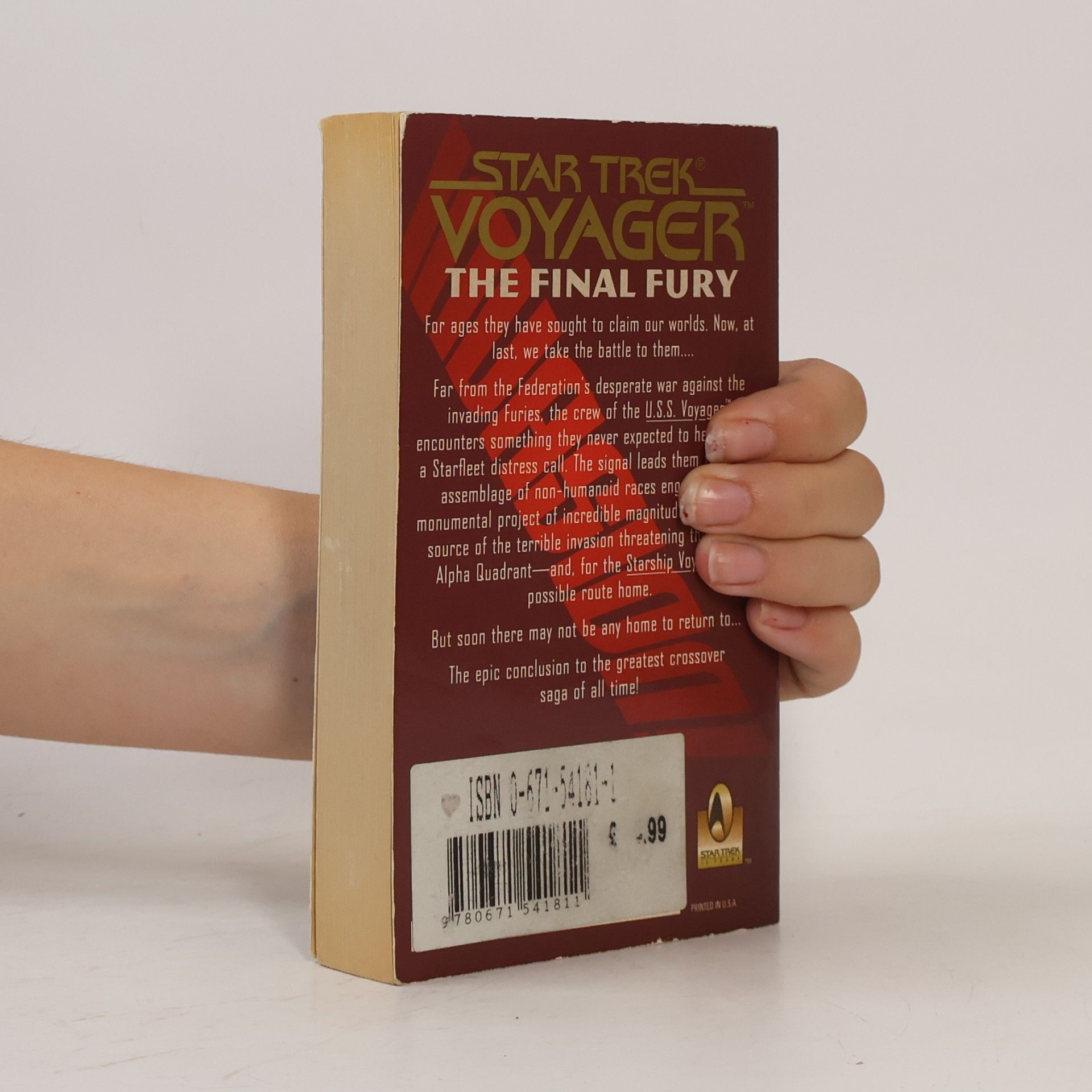 Dafydd Ab Hugh Star Trek: Voyager - 9: The Final Fury