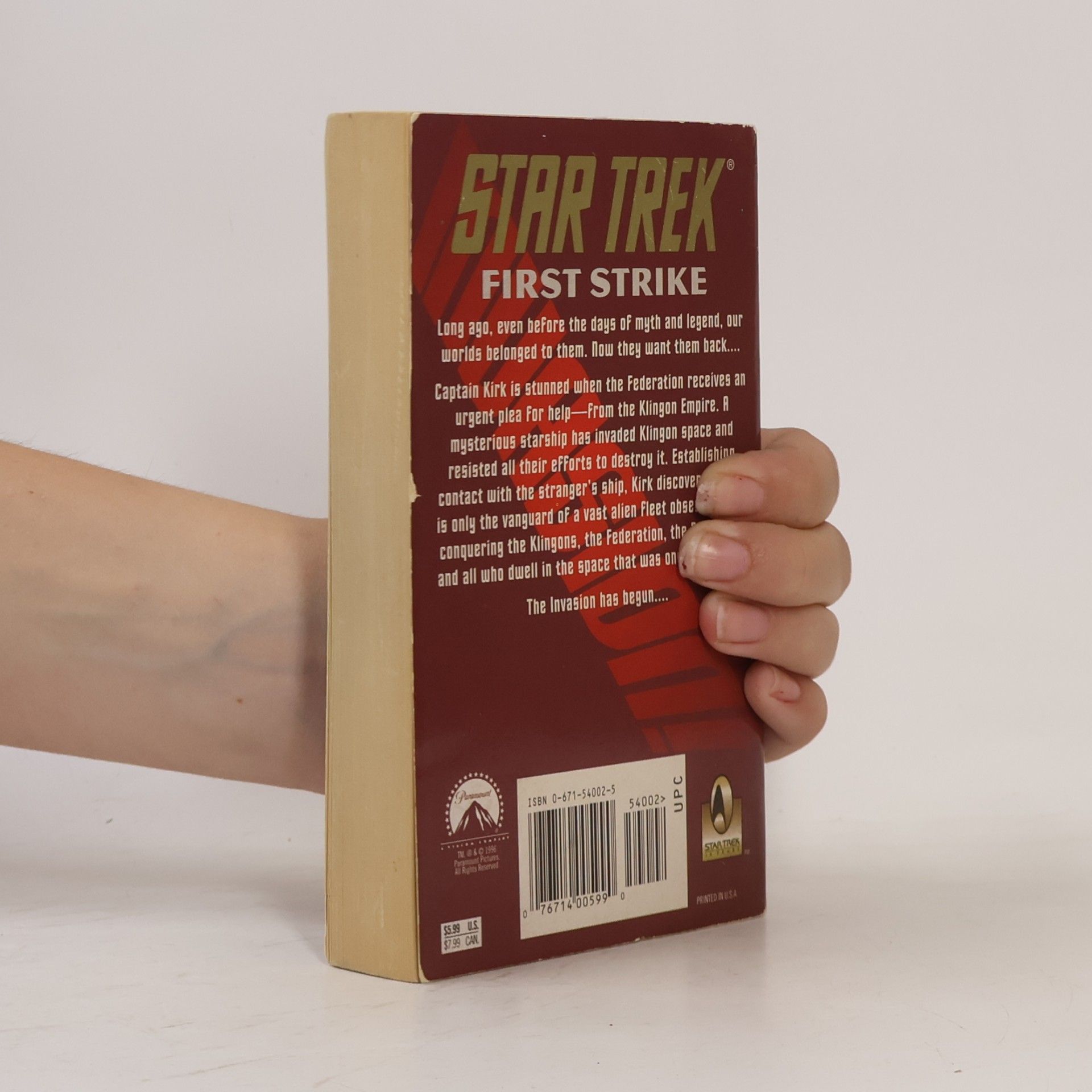 Diane Carey Star Trek - 1: Invasion! First Strike