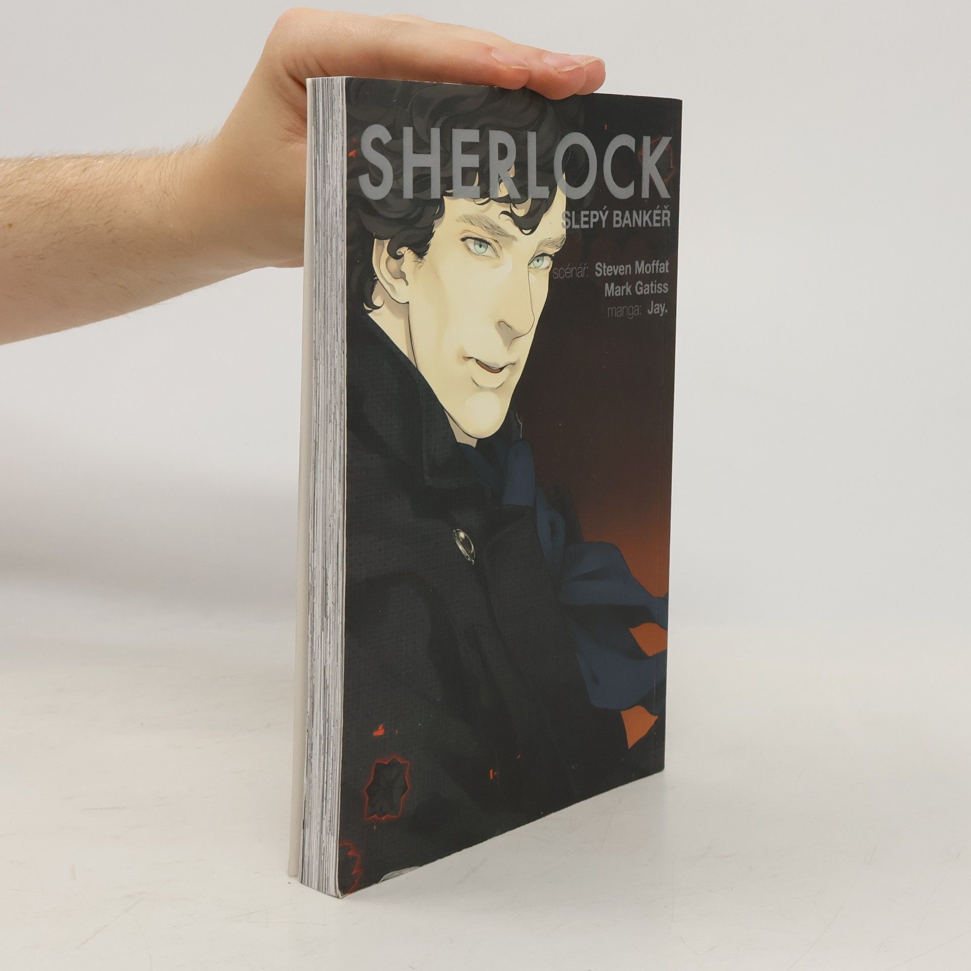 Mark Gatiss Sherlock. Slepý bankéř