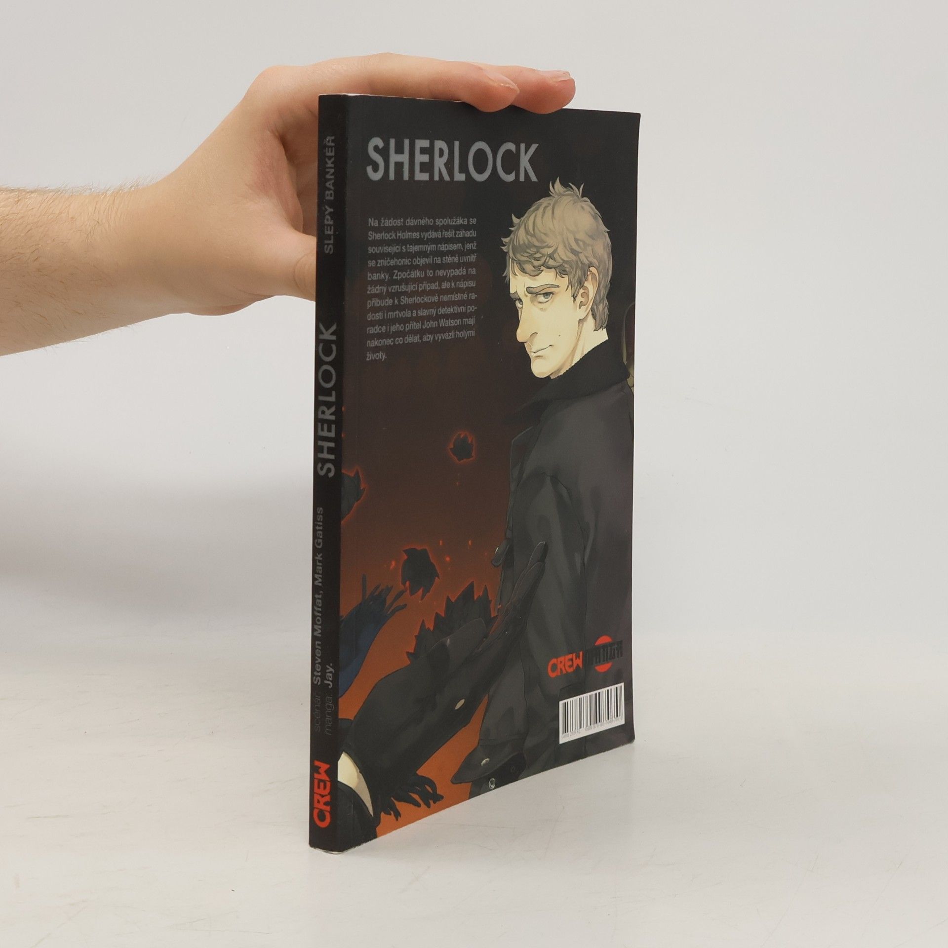 Steven Moffat Sherlock. Slepý bankéř