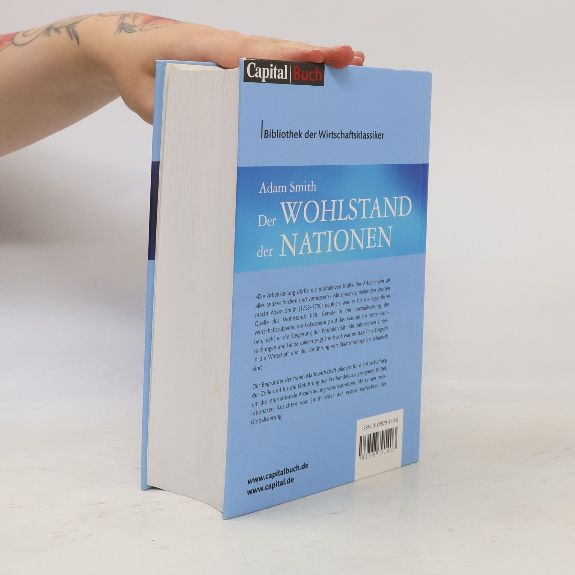 Adam Smith Der Wohlstand der Nationen