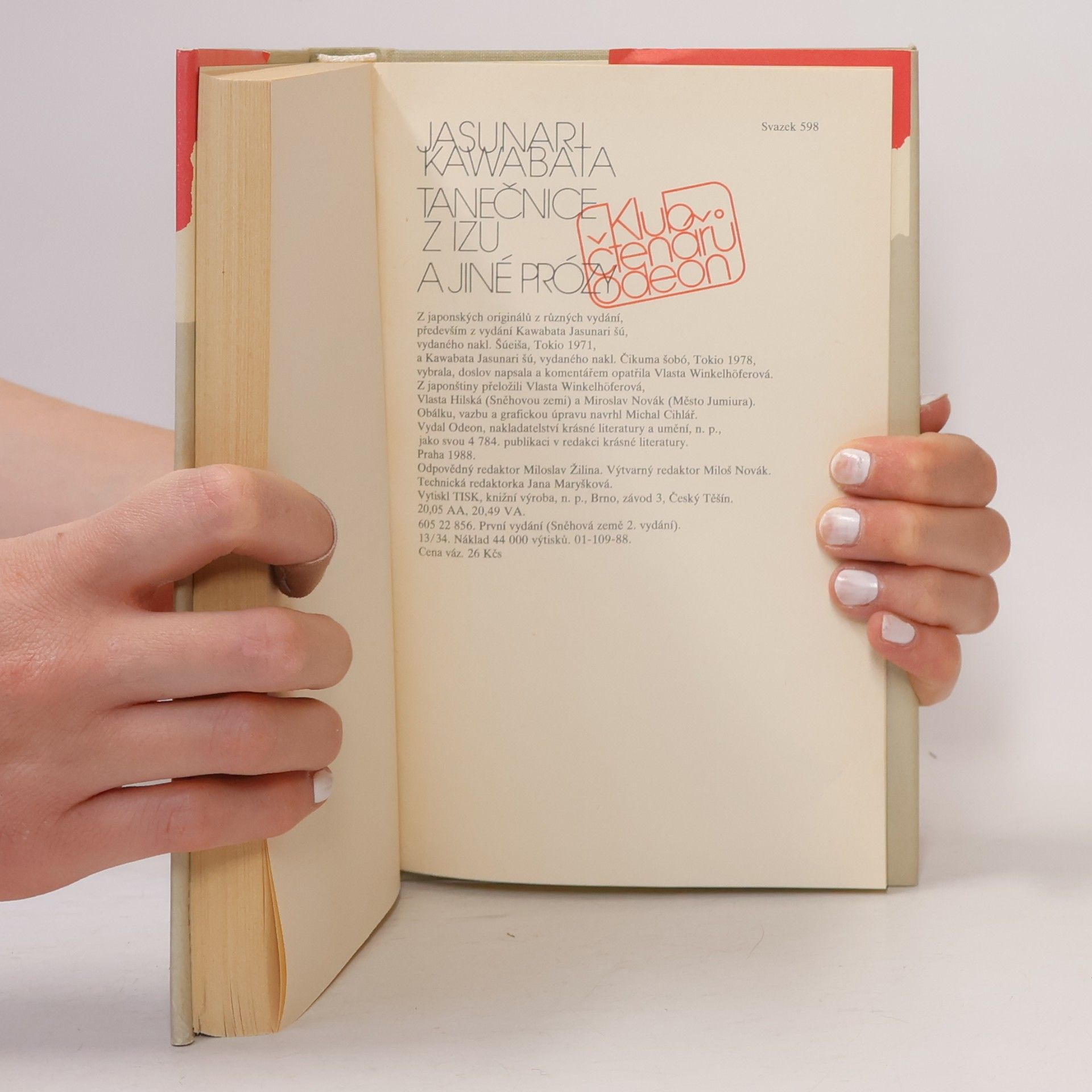 Jasunari Kawabata Tanečnice z Izu a jiné prózy