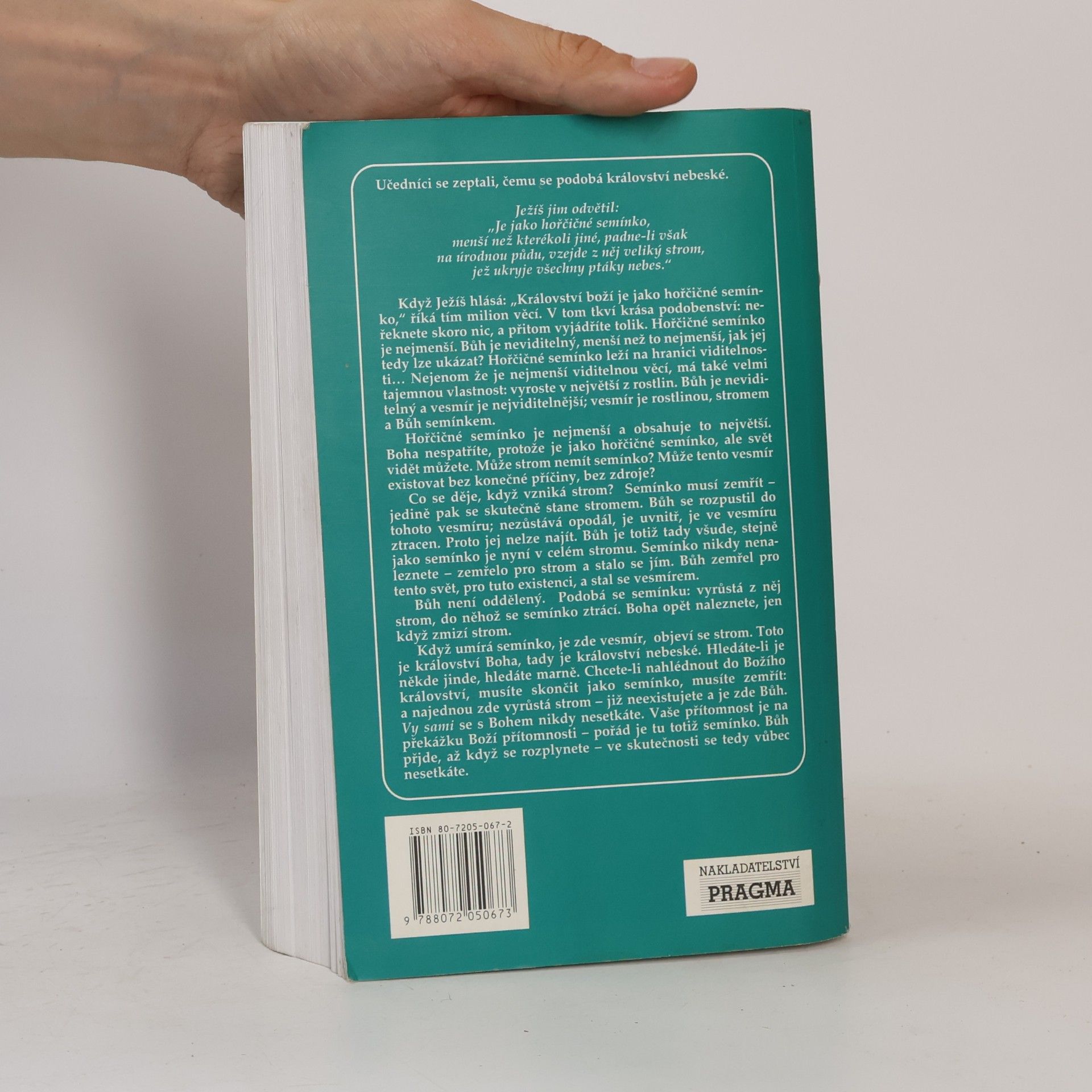 Osho Hořčičné semínko : [promluvy o evangeliu podle svatého Tomáše]