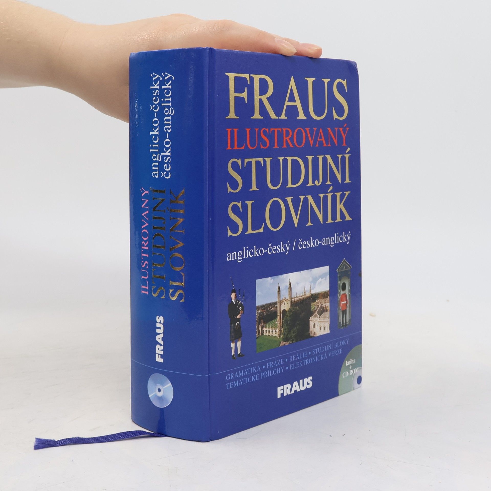 Jiří Fraus Ilustrovaný studijní slovník anglicko-český/česko-anglický