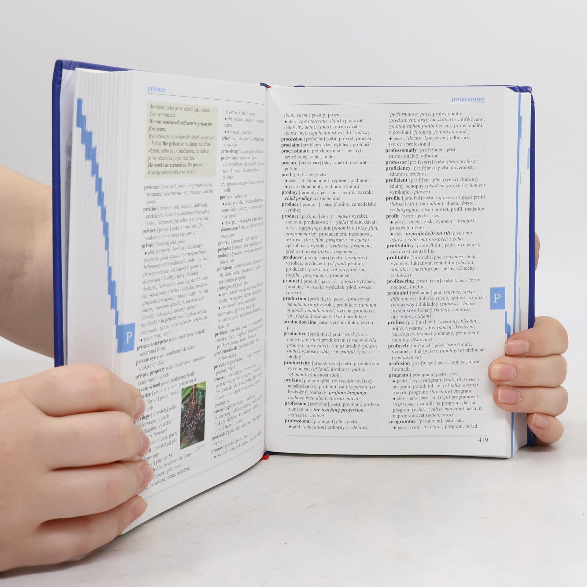 Jiří Fraus Ilustrovaný studijní slovník anglicko-český/česko-anglický