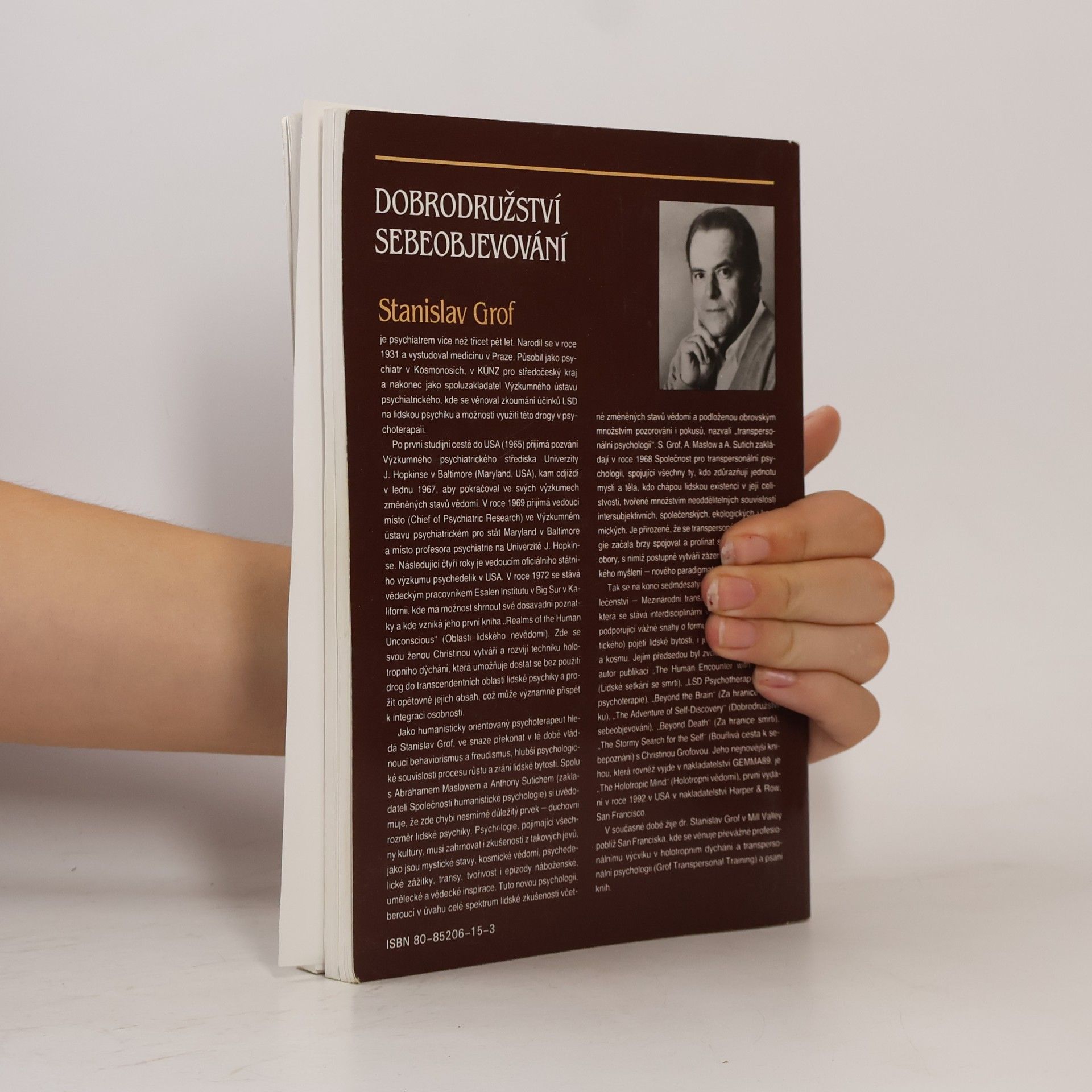 Stanislav Grof Dobrodružství sebeobjevování