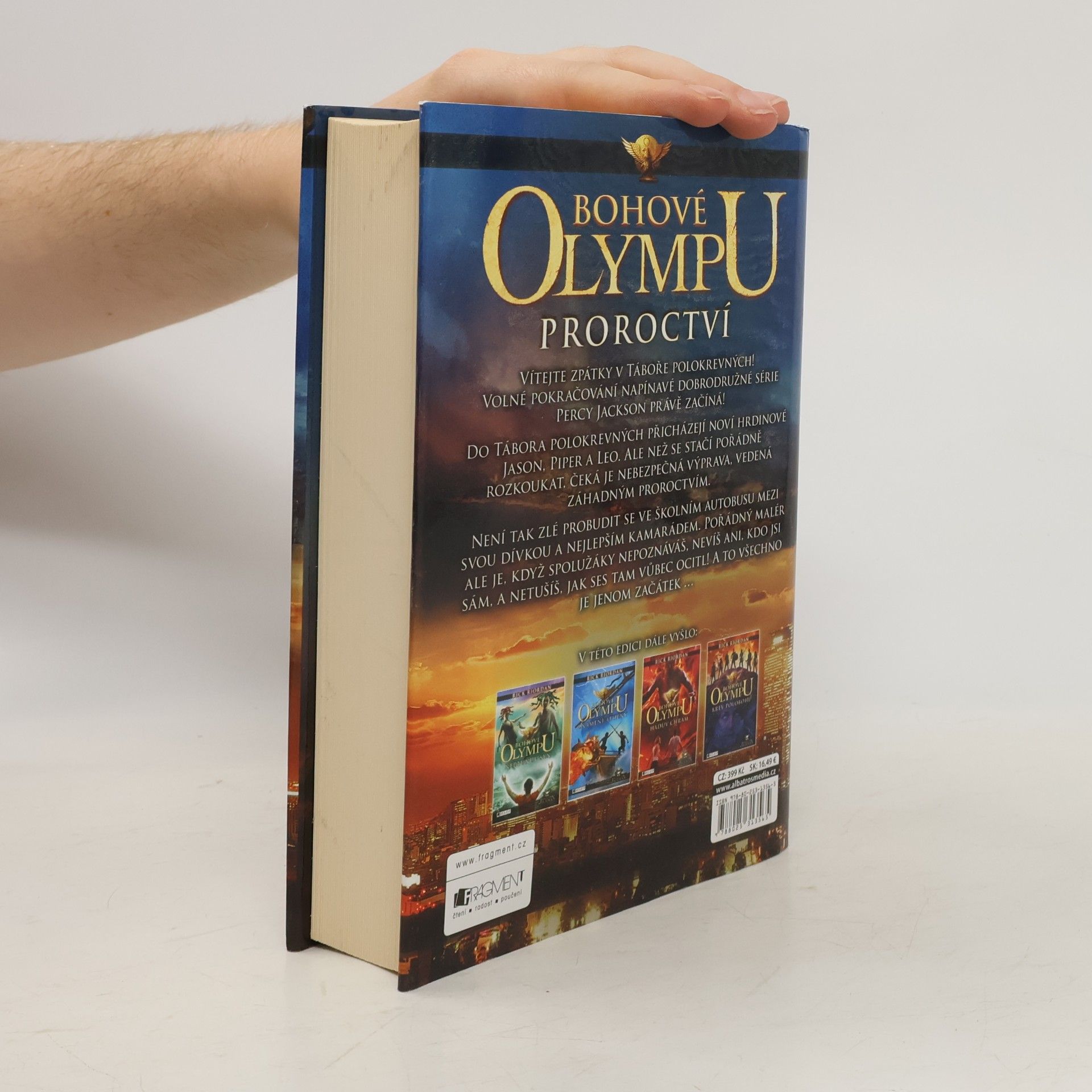 Rick Riordan Proroctví. Bohové Olympu 1. díl