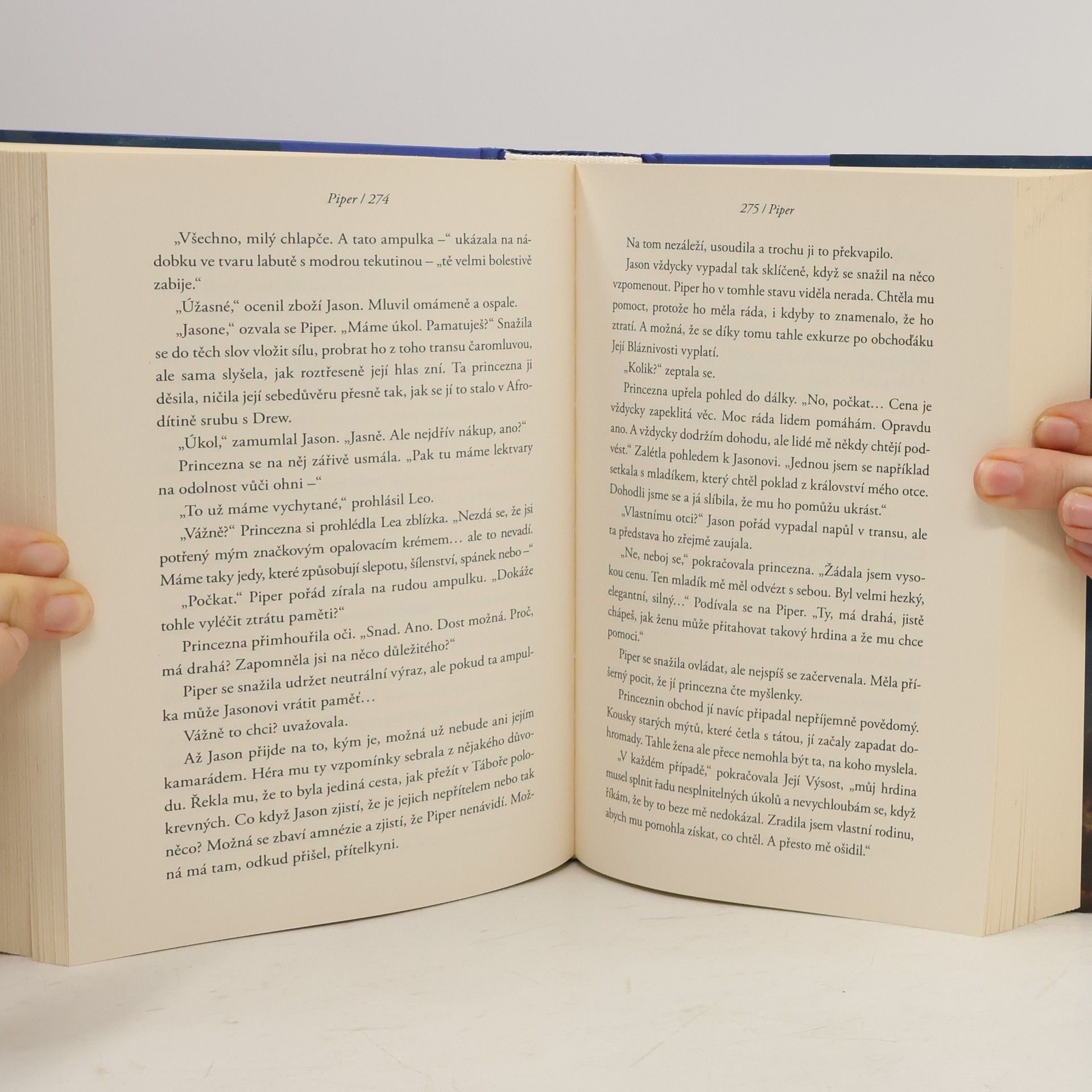 Rick Riordan Proroctví. Bohové Olympu 1. díl