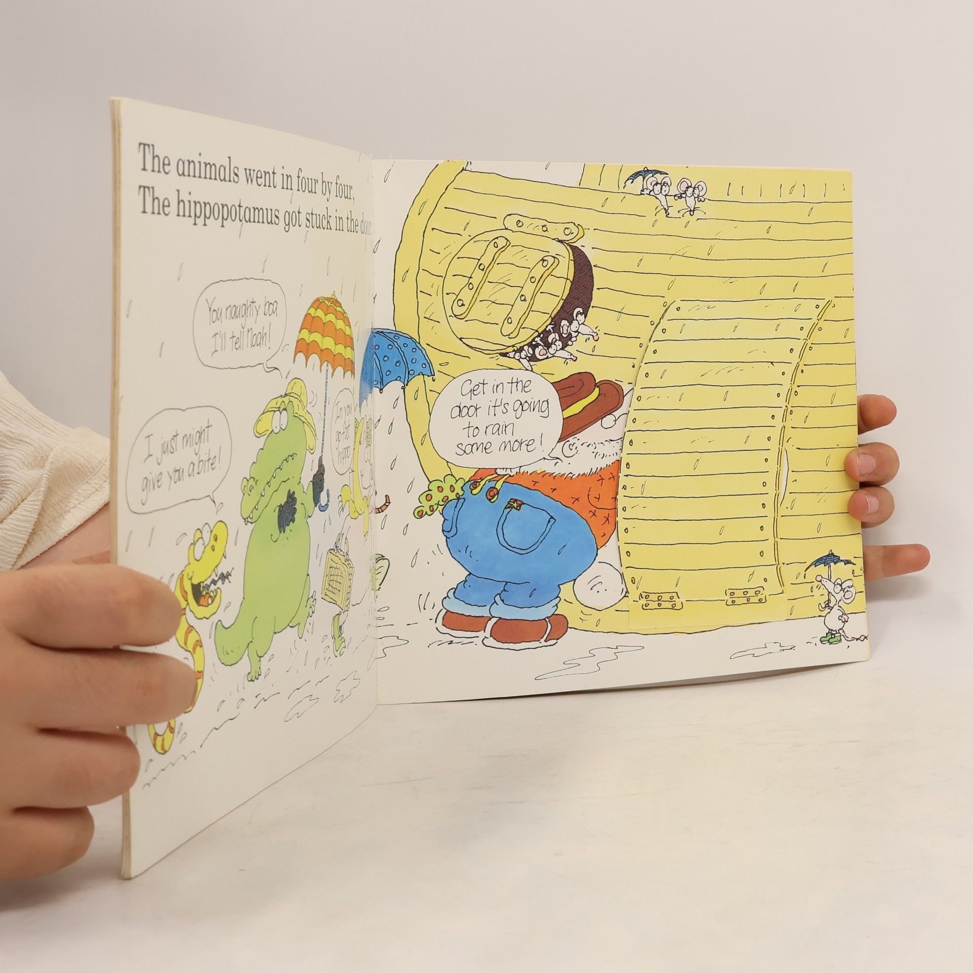 Colin Hawkins Picture Mammoth: Noah Built an Ark One Day: A Lift-The-Flap Book