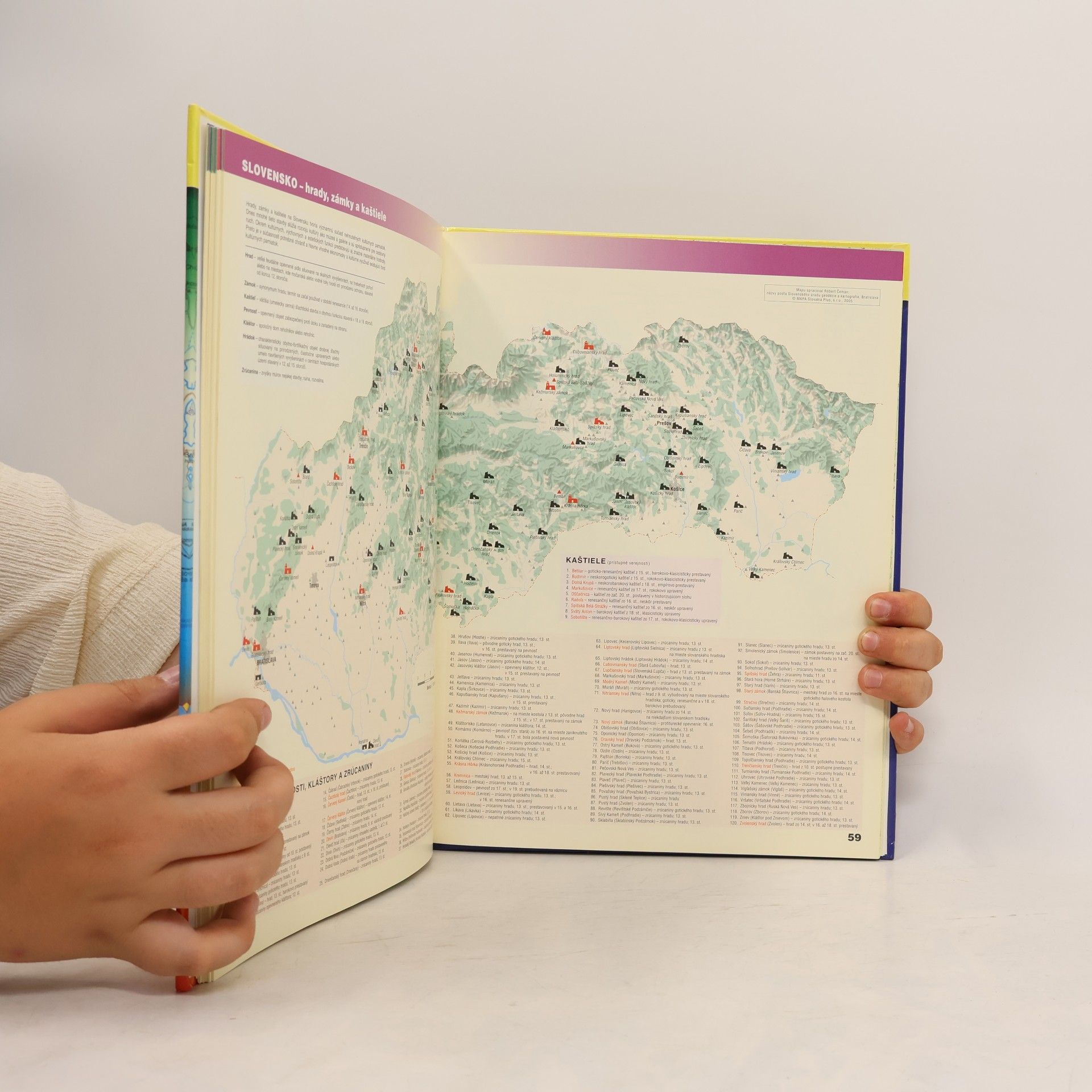 Róbert Čeman Zemepisný atlas Slovenská republika