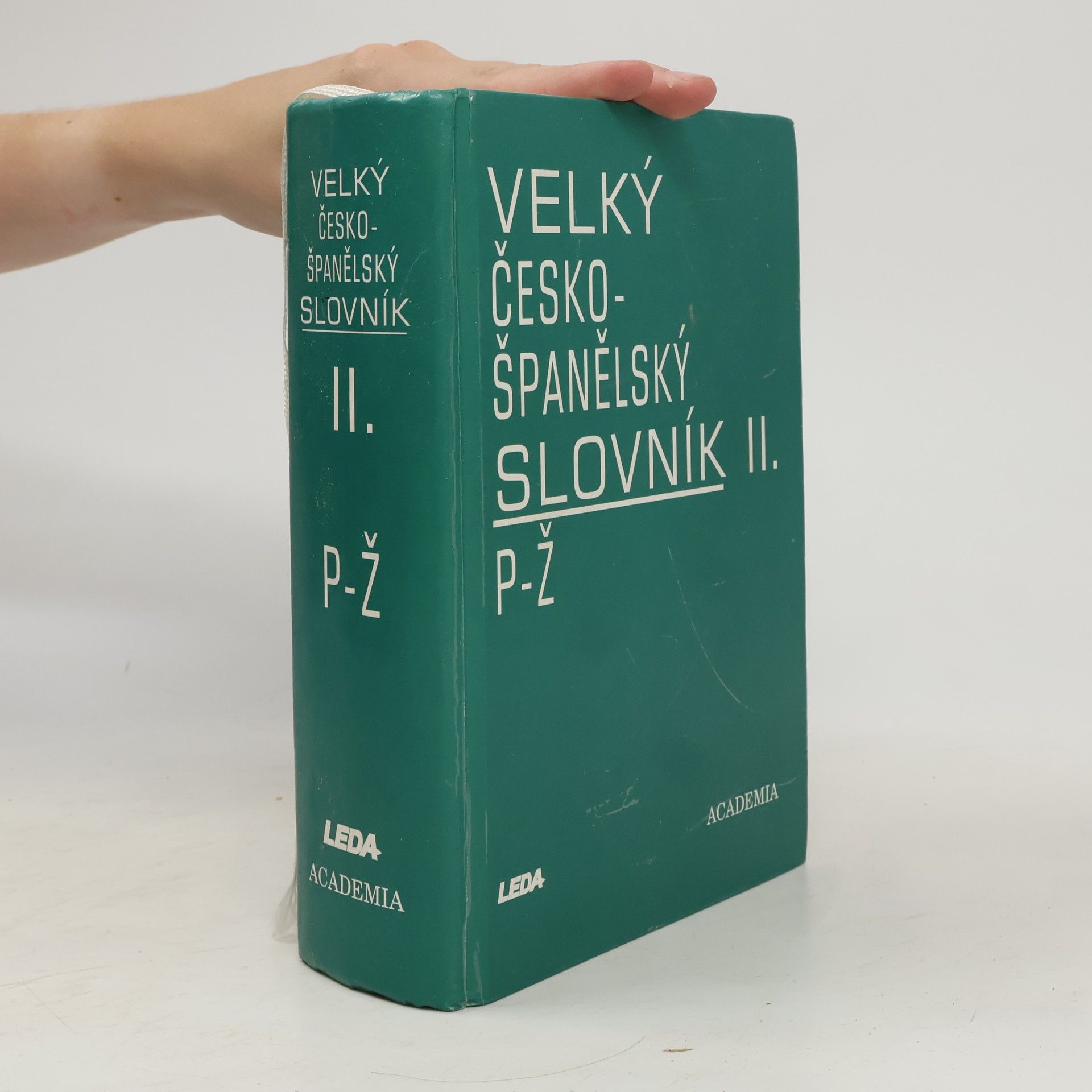 Josef Dubský Velký česko-španělský slovník. Díl 2, P-Ž