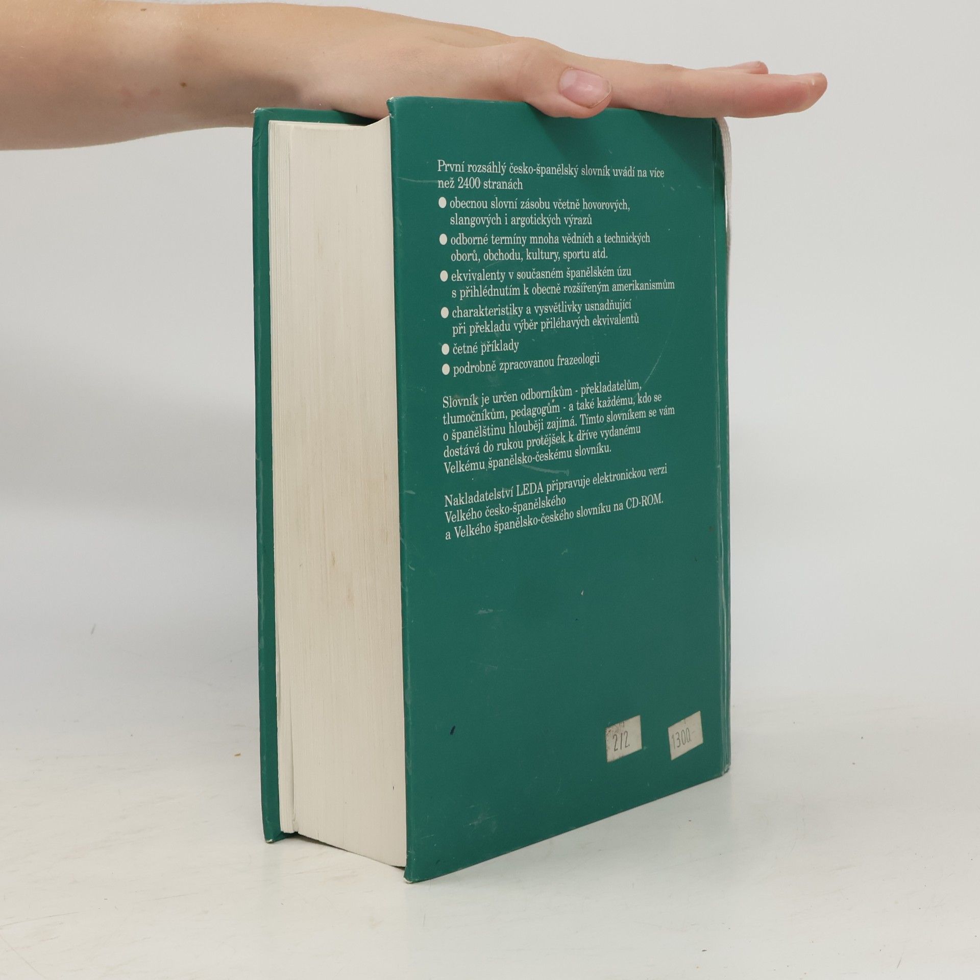 Josef Dubský Velký česko-španělský slovník. Díl 2, P-Ž