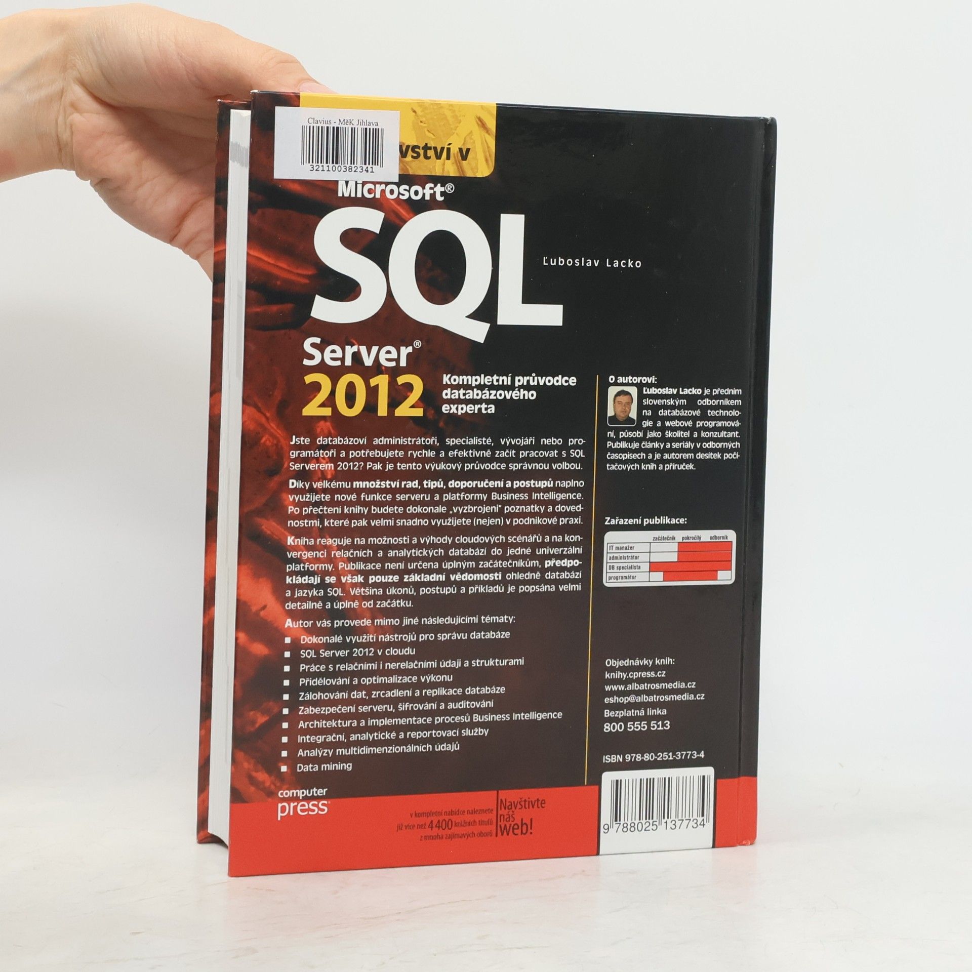 Ľuboslav Lacko Mistrovství v SQL Server 2012
