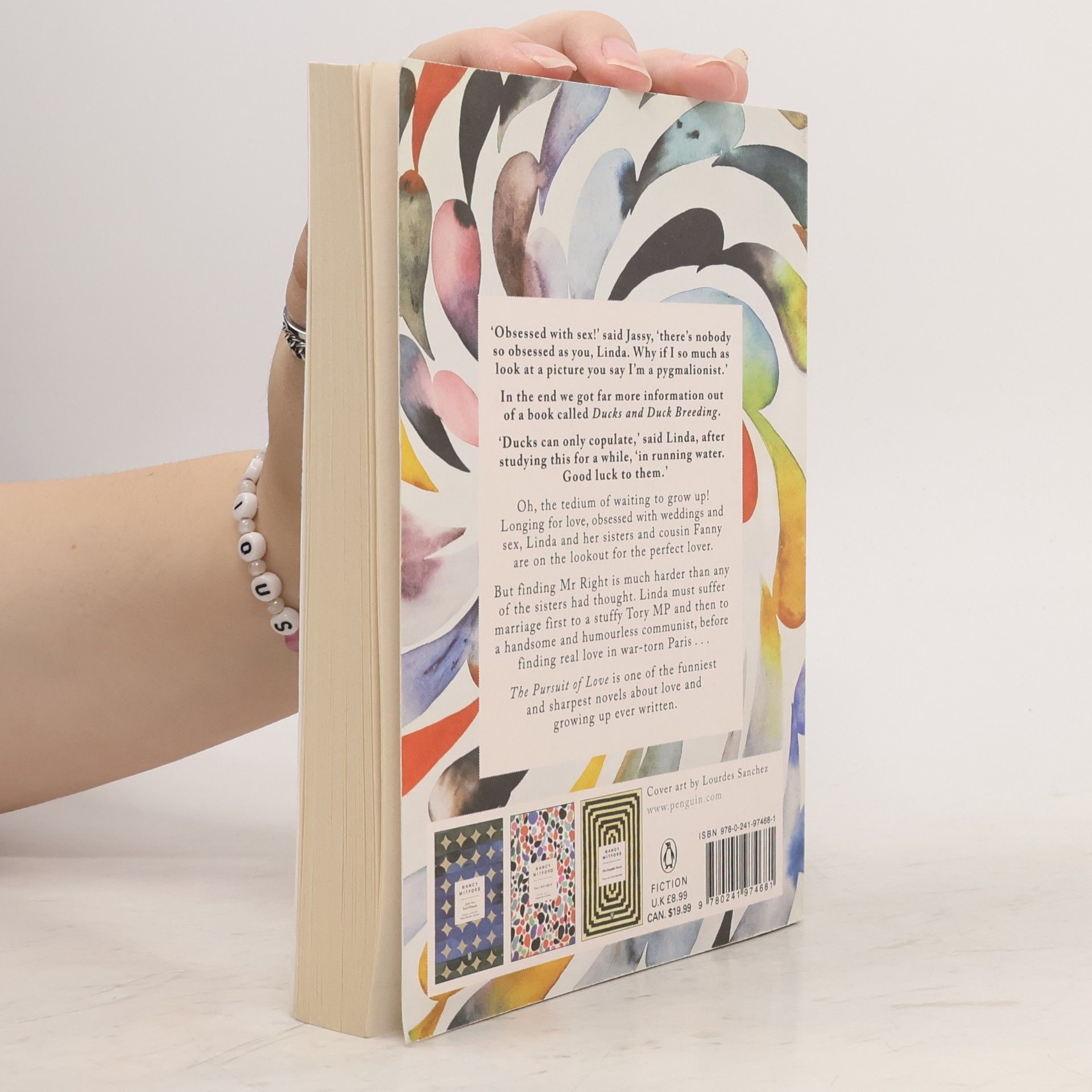 Nancy Mitford The Pursuit of Love. Englische Liebschaften, englische Ausgabe