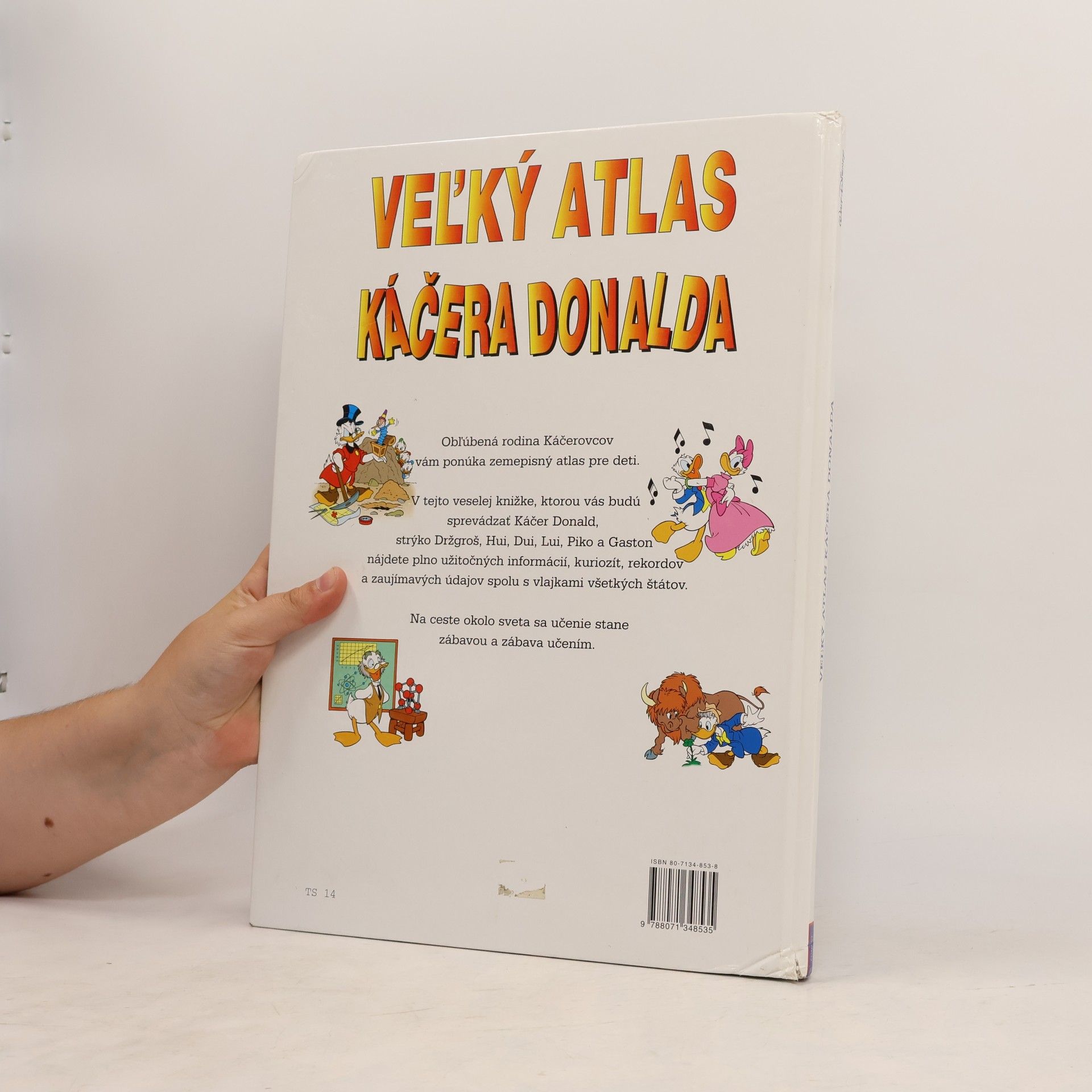 Walt Disney Velký atlas kačera Donalda