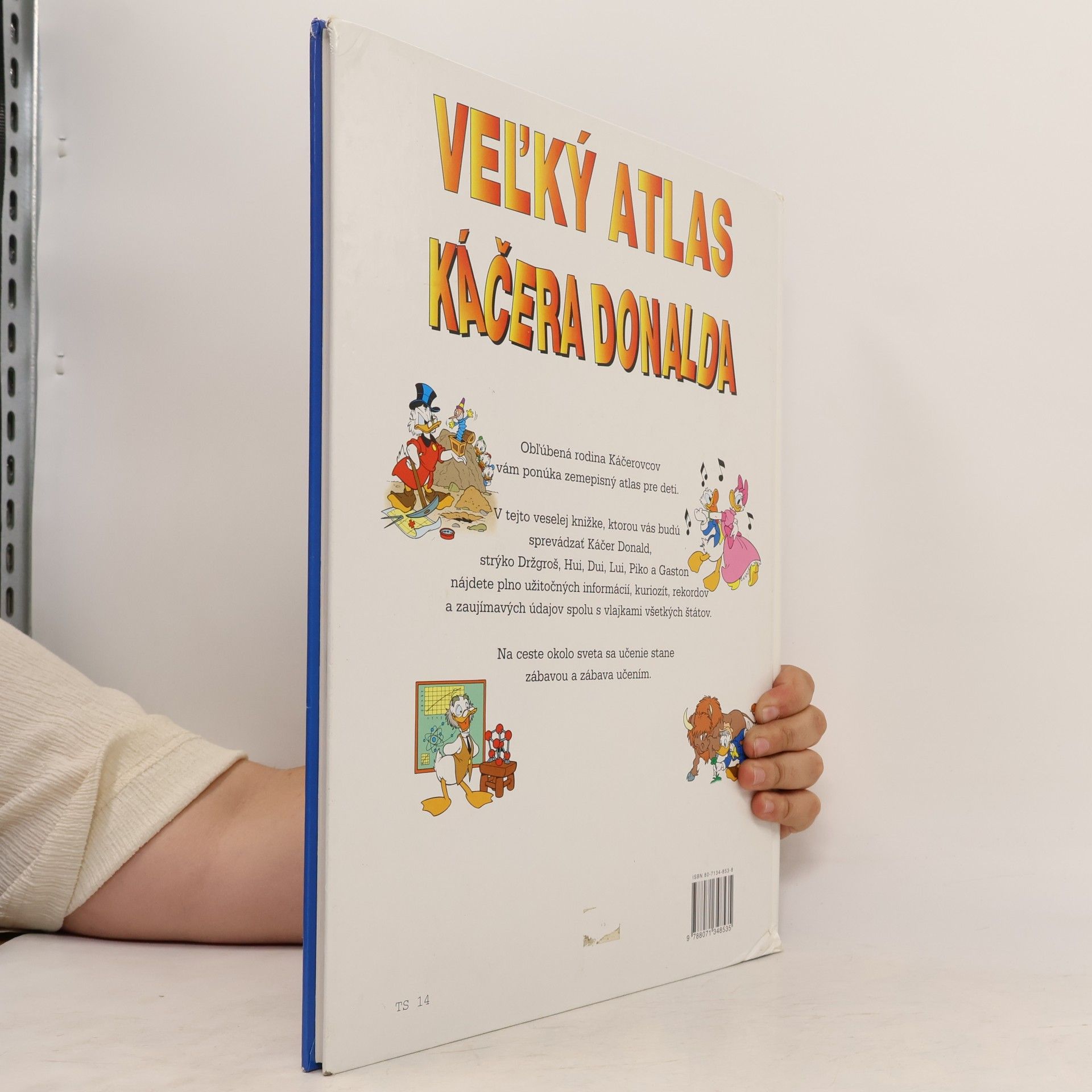 Walt Disney Velký atlas kačera Donalda