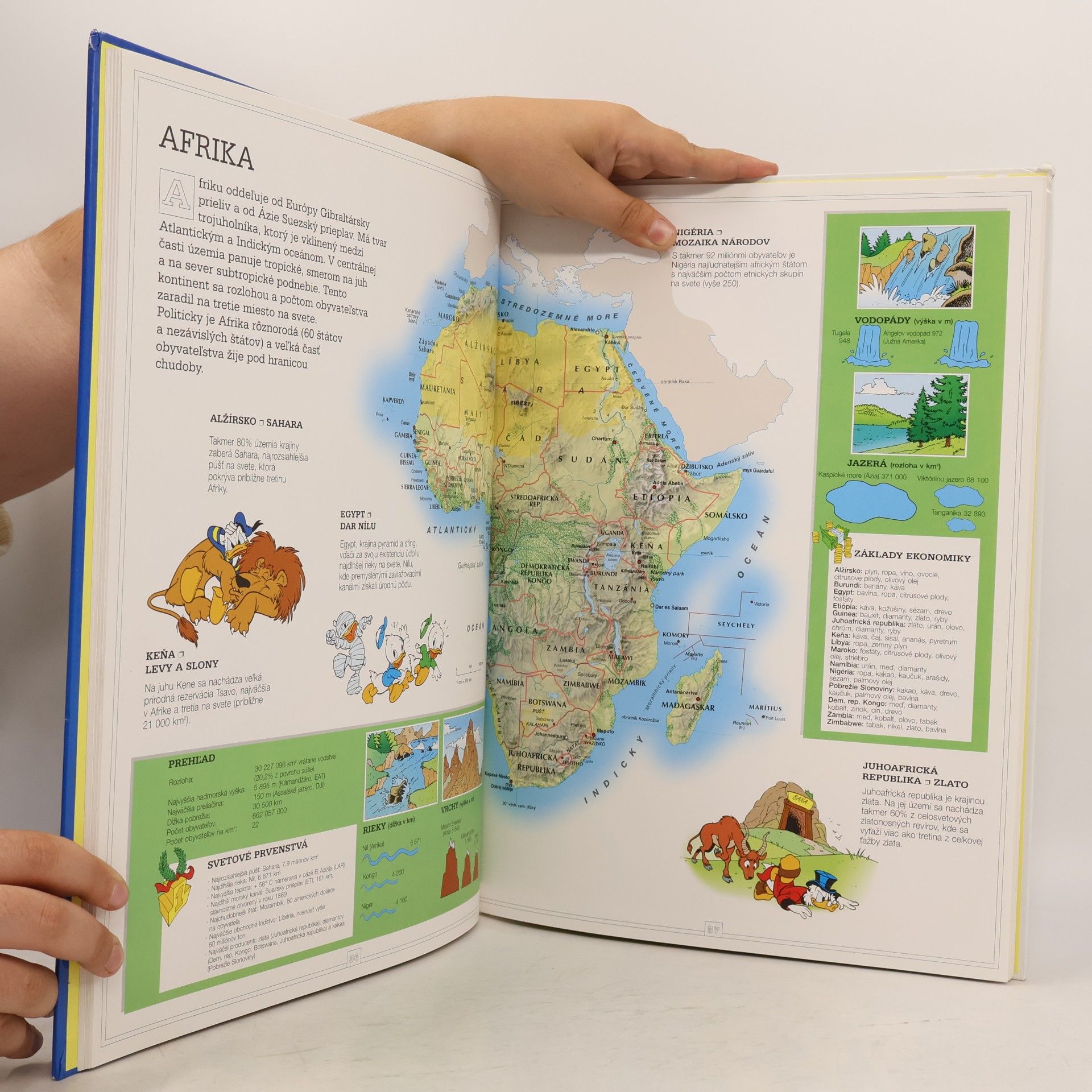 Walt Disney Velký atlas kačera Donalda