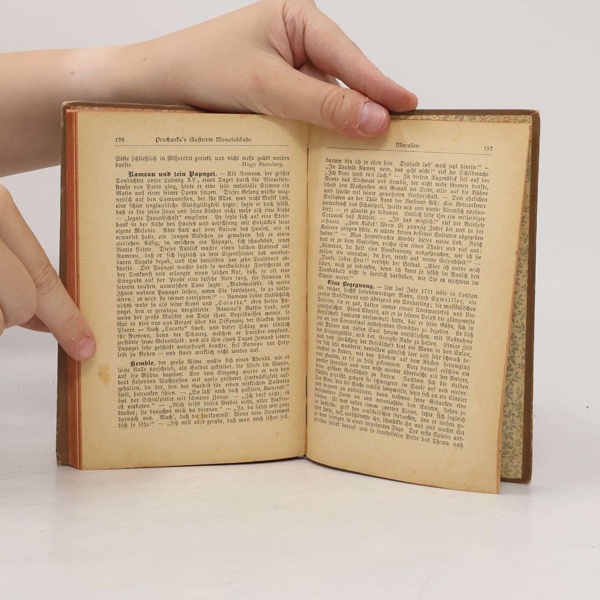 Karl Prochaska Prochaska's illustrirte Monatsbände X.