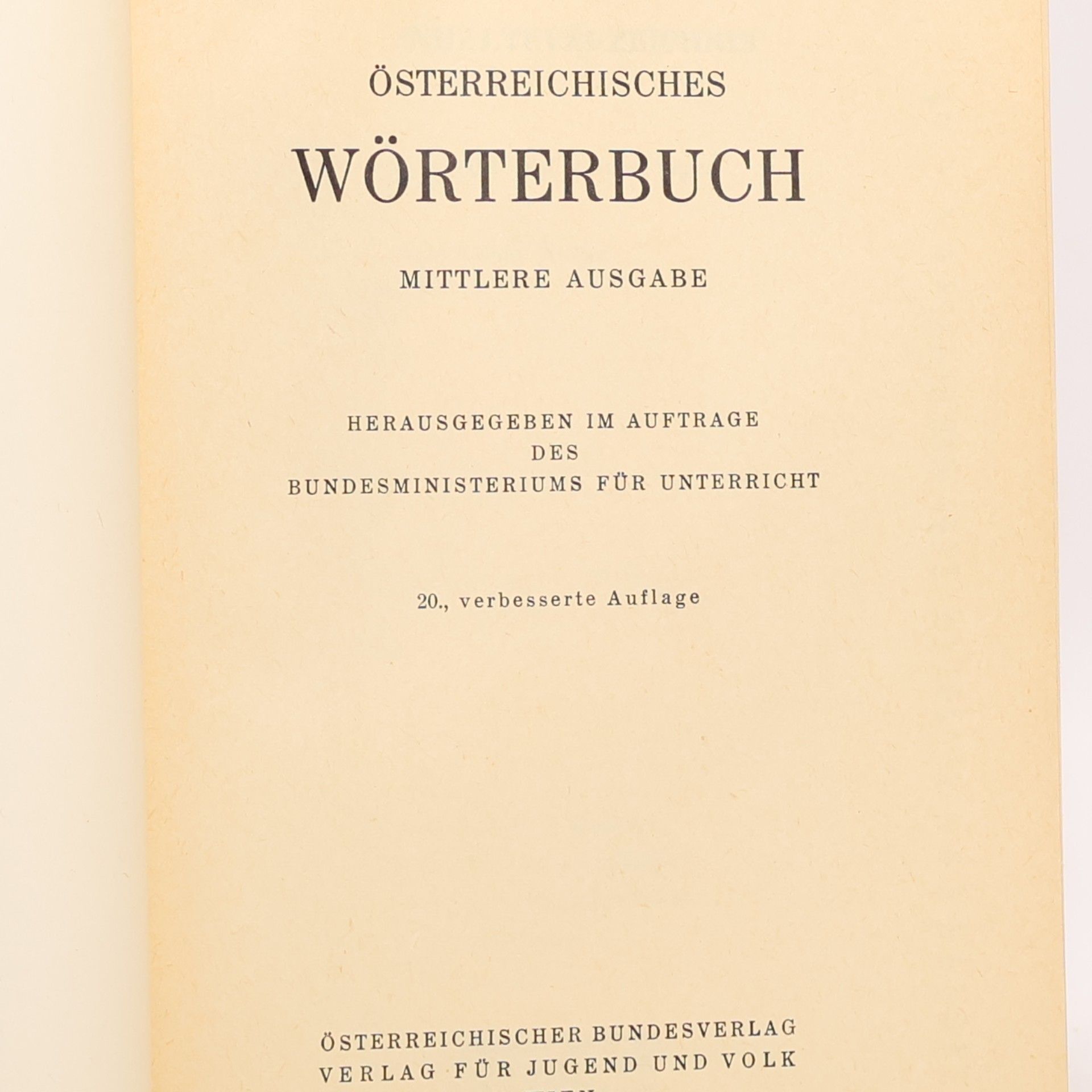 nezn. Österreichisches Wörterbuch