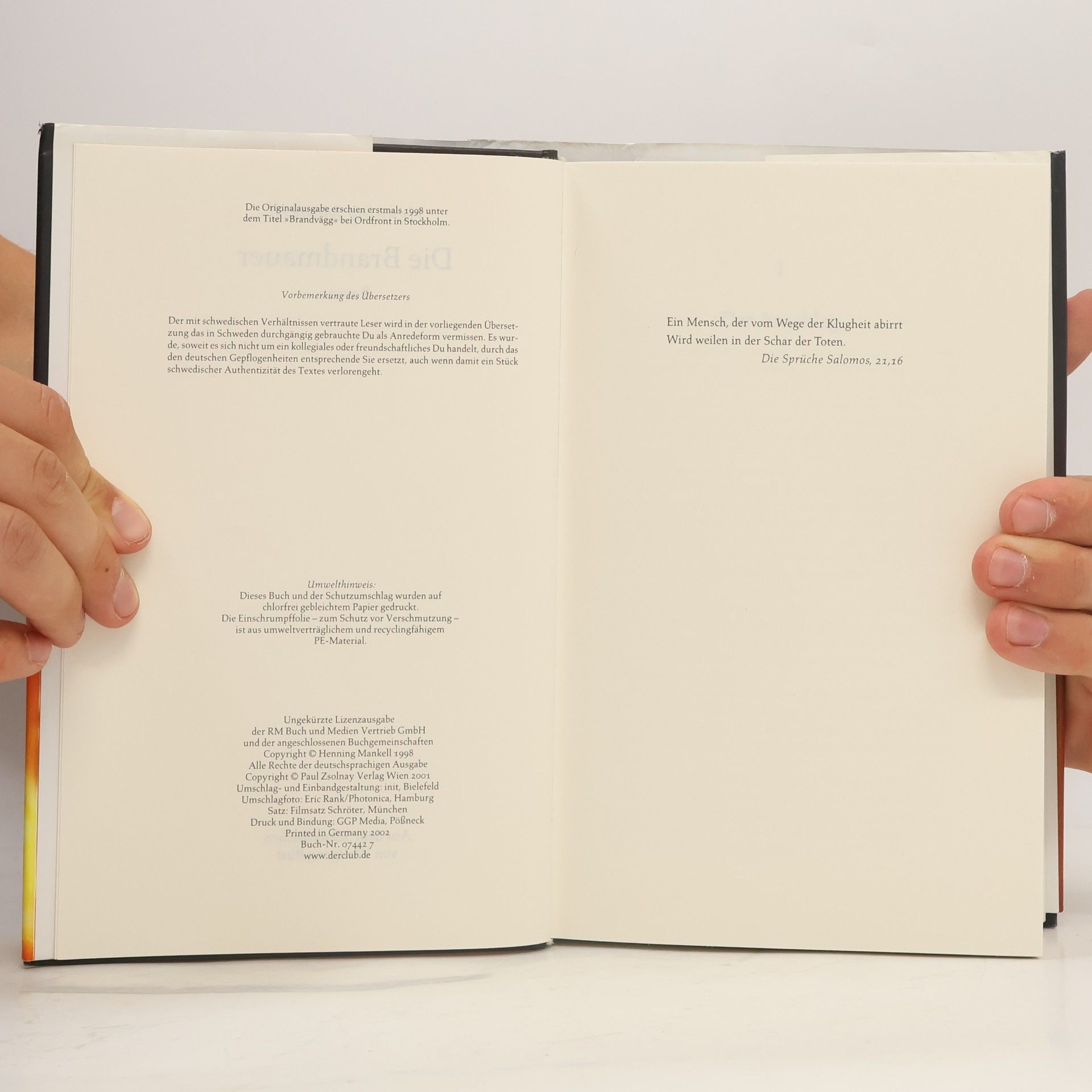 Henning Mankell Die Brandmauer