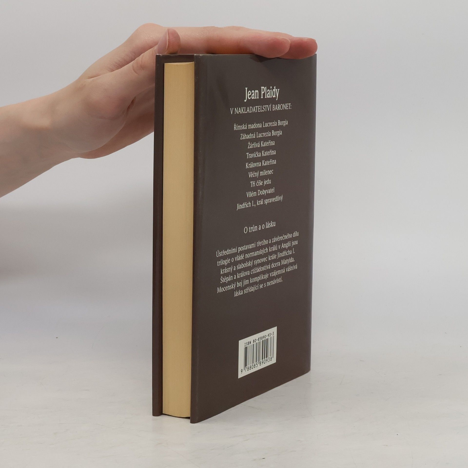Jean Plaidy O trůn a o lásku (Normanské trilogie, 3. díl)