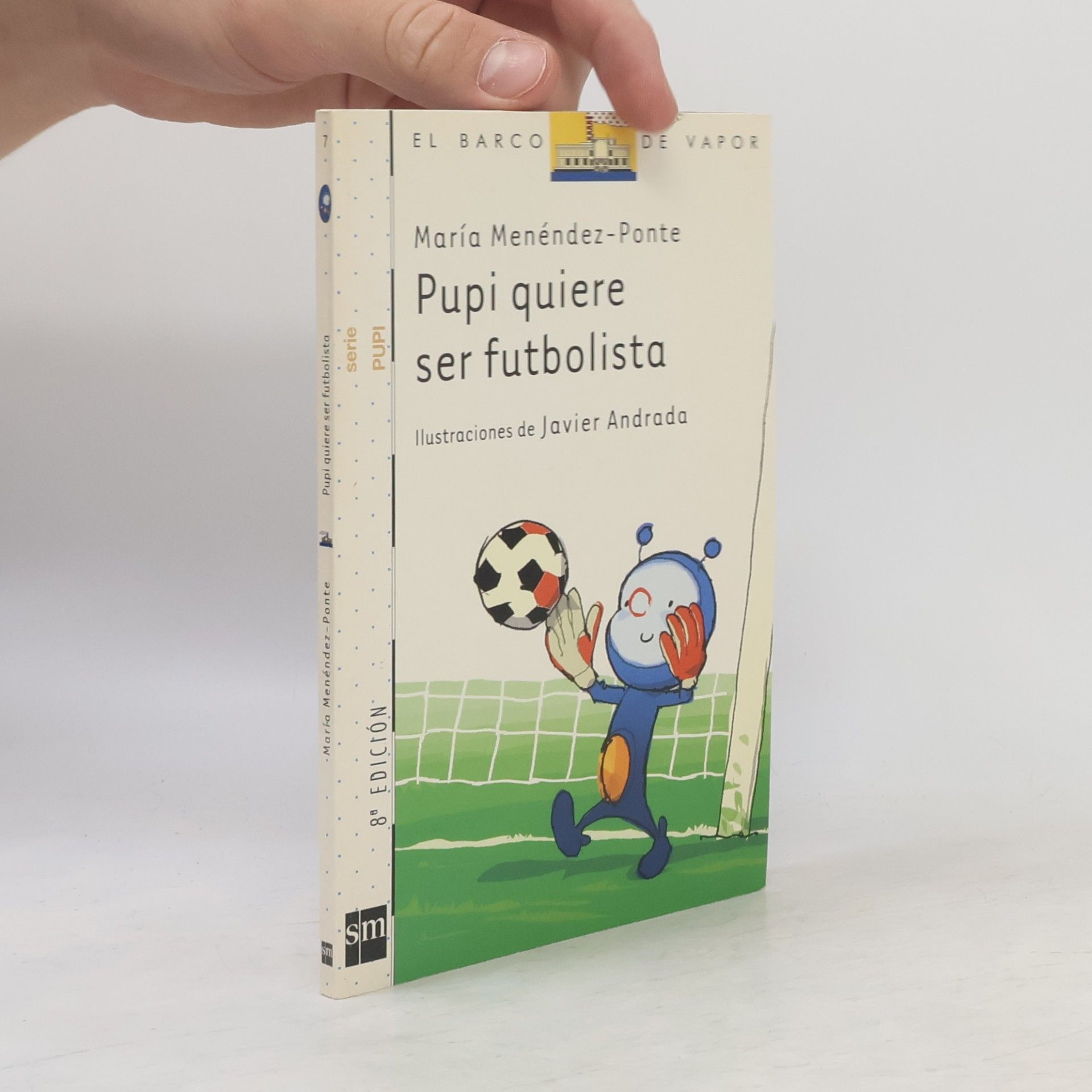 Maria Menendez-Ponte Pupi quiere ser futbolista