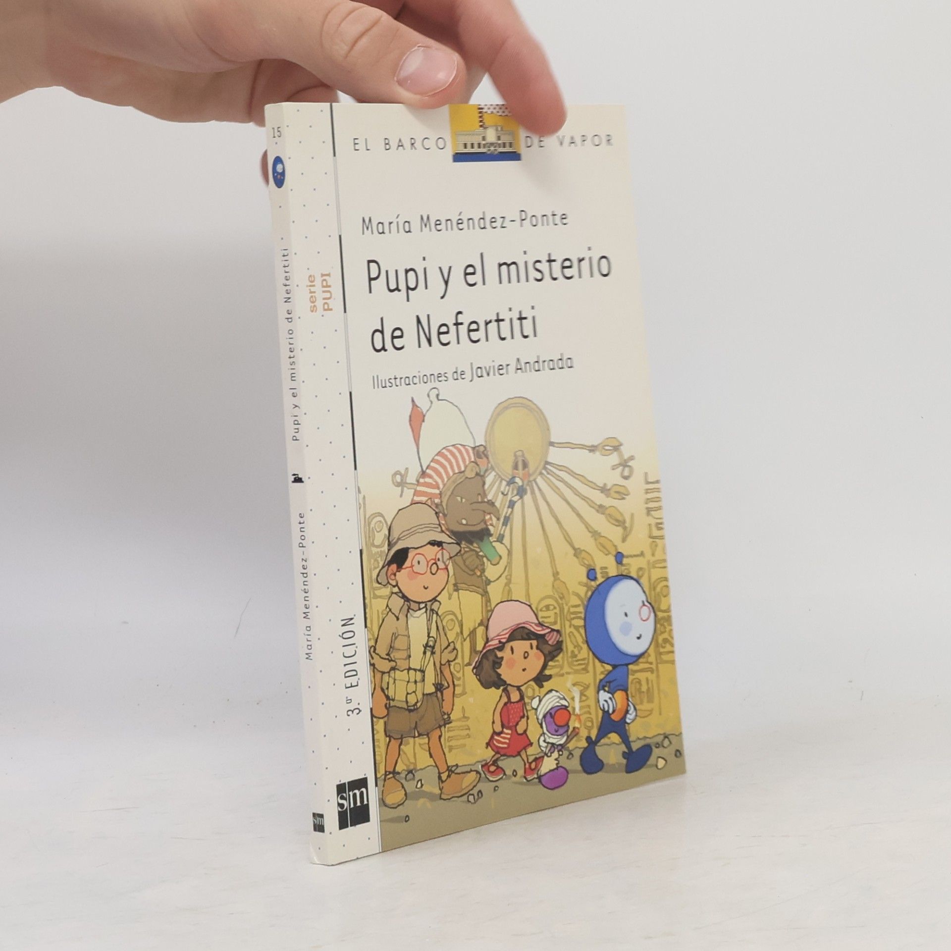 Maria Menendez-Ponte Pupi y el misterio de Nefertiti