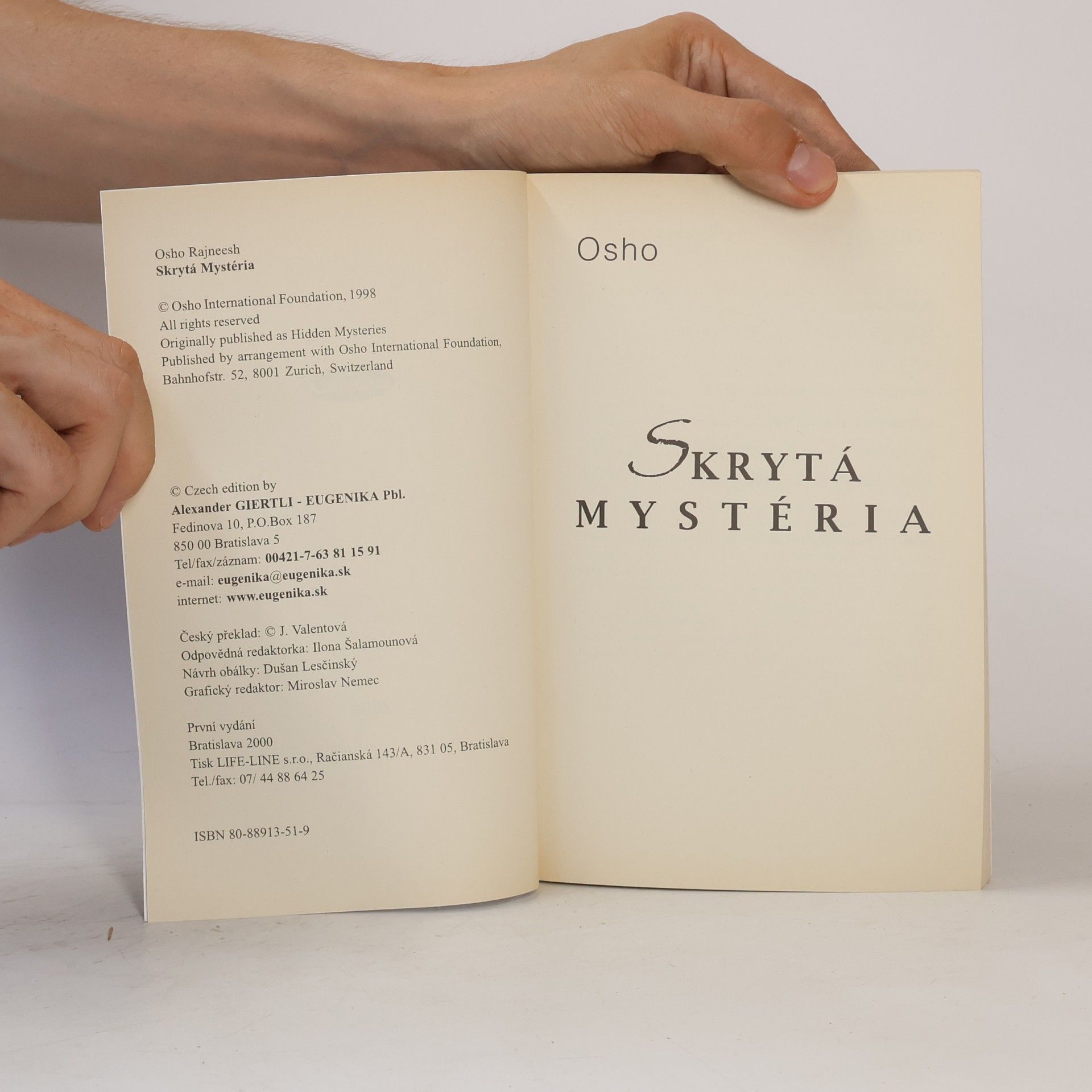 Ošó Skrytá mystéria