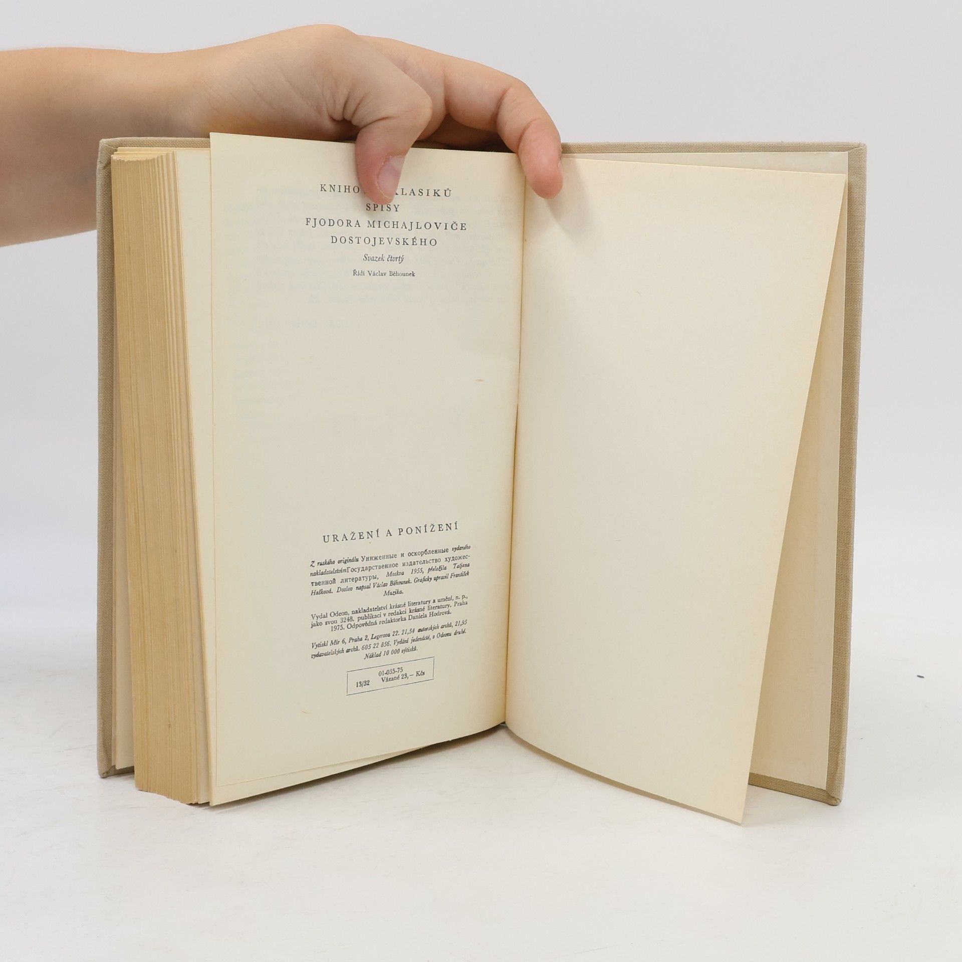 Fyodor Dostoyevsky Uražení a ponížení