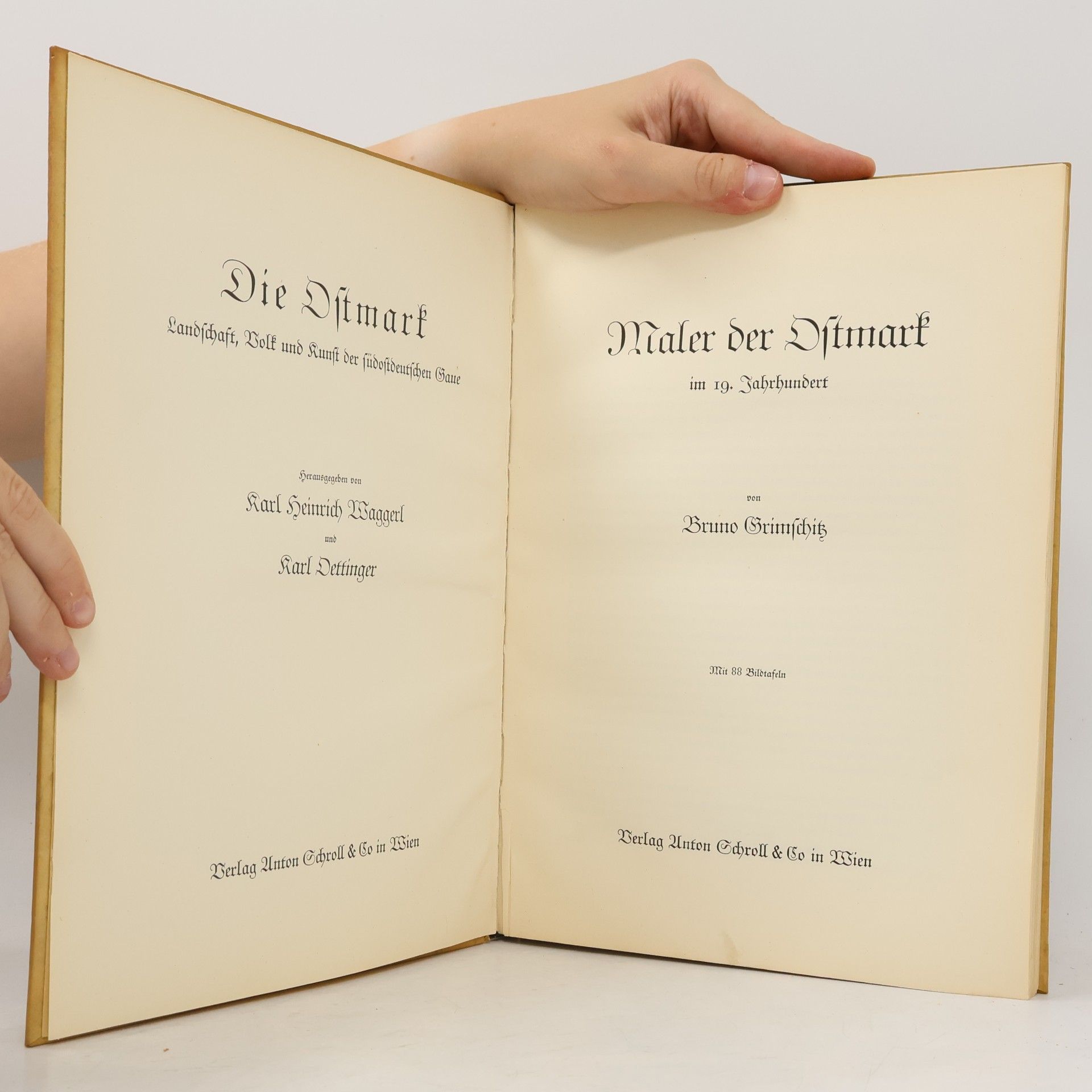Bruno Grimschitz Maler der Ostmark im 19. Jahrhundert