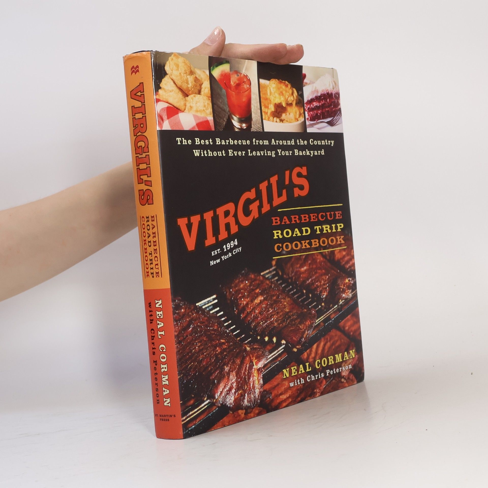 Neal Corman Virgil's Barbecue Road Trip Cookbook