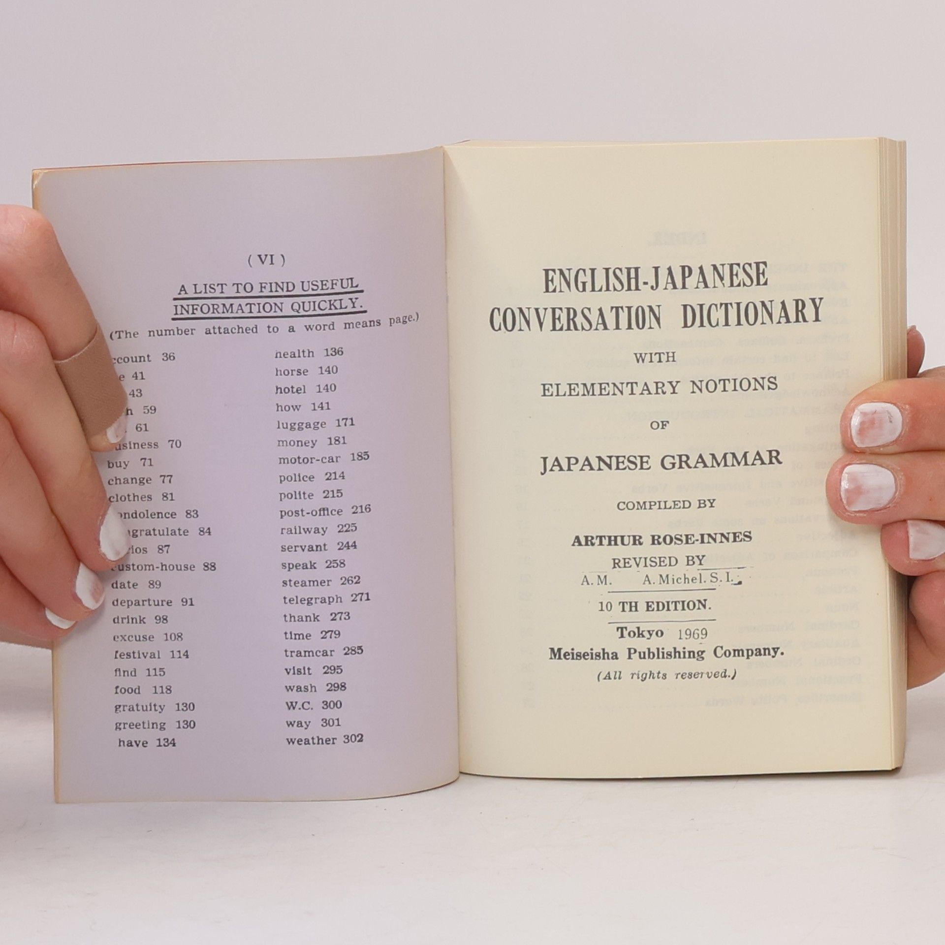 Various authors English-Japanese Conversation Dictionary