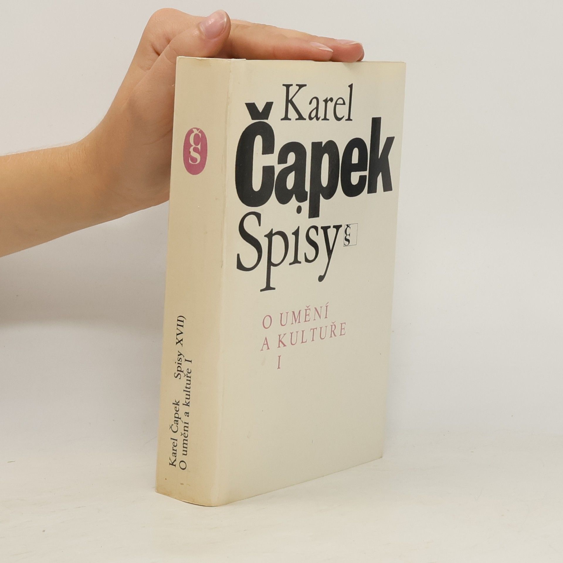 Karel Čapek Spisy. O umění a kultuře I.