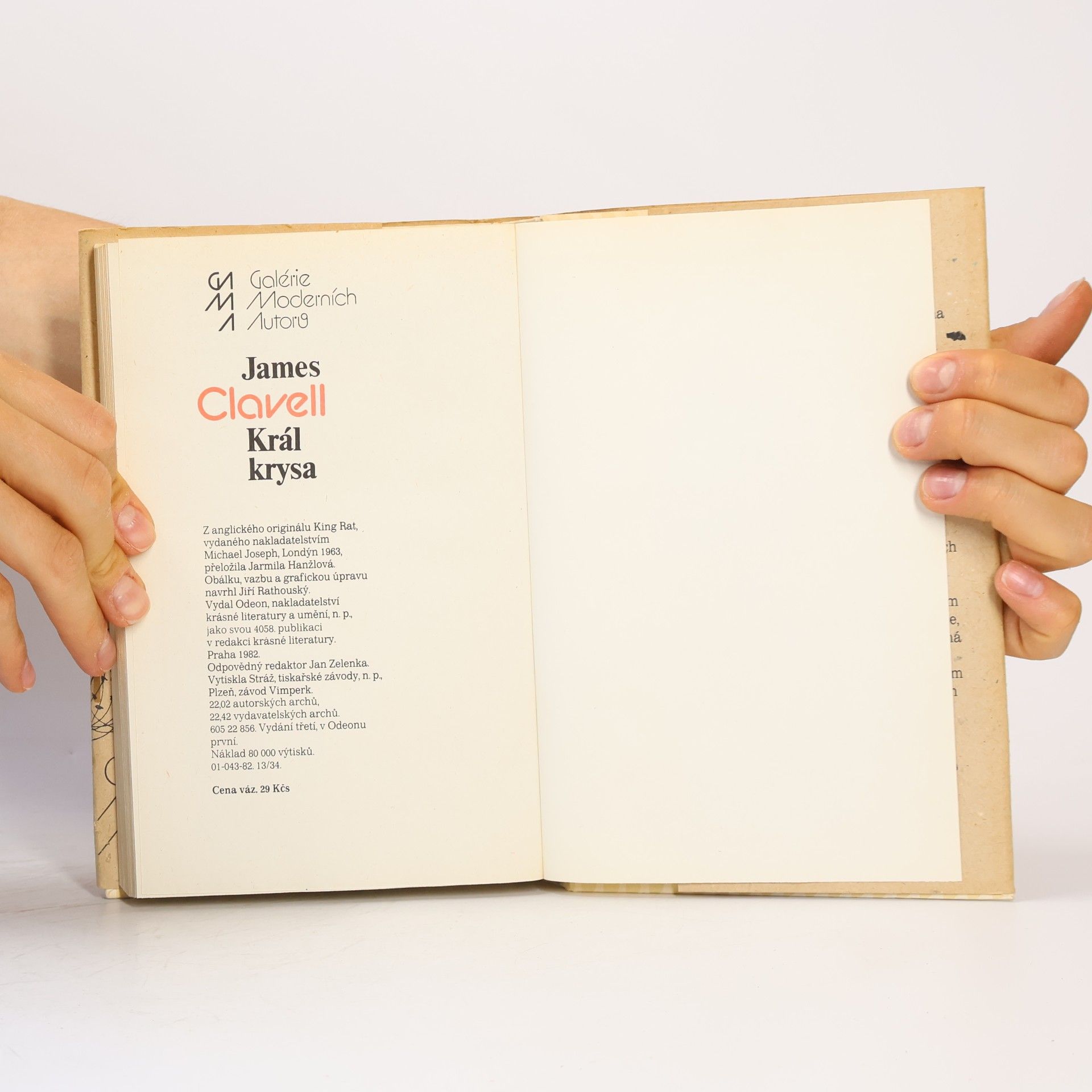 James Clavell Král krysa