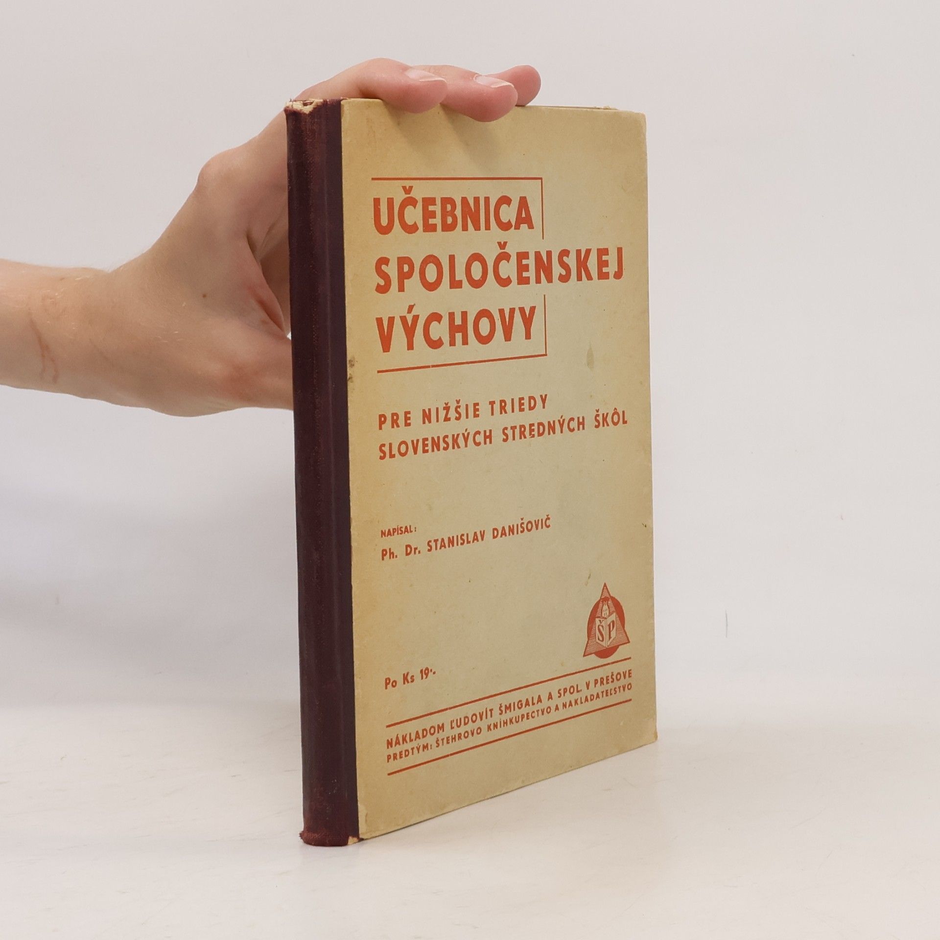 Stanislav Danišovič Učebnica spoločenskej výchovy